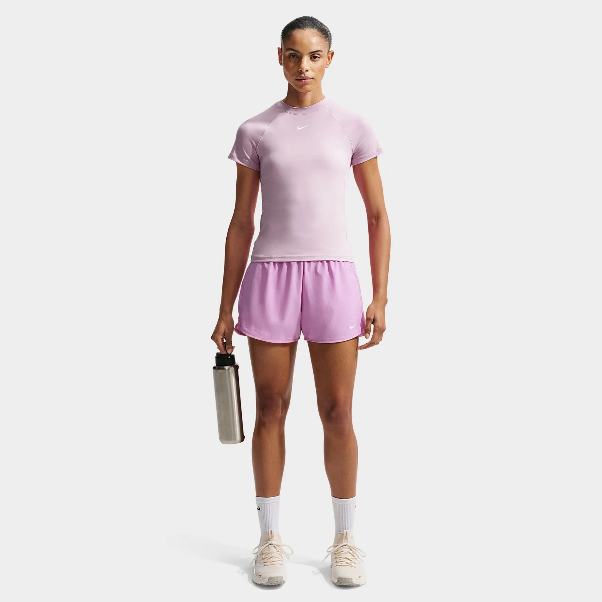 Nike Pro Women's 2in1 Shorts / Light Magenta / White sold by JD Sports