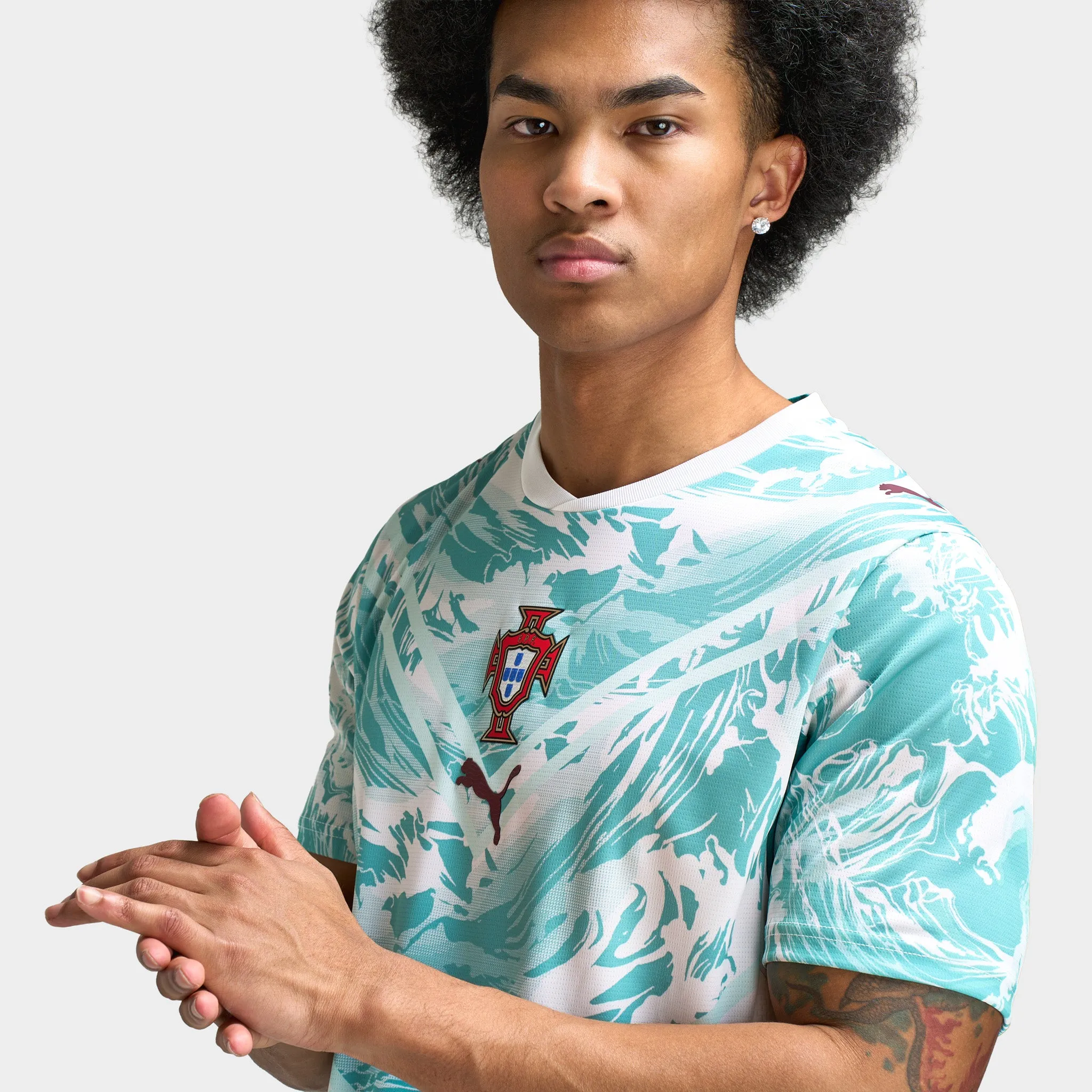 PUMA FPF Away Jersey Replica (Portugal) / White sold by JD Sports product image thumbnail 4
