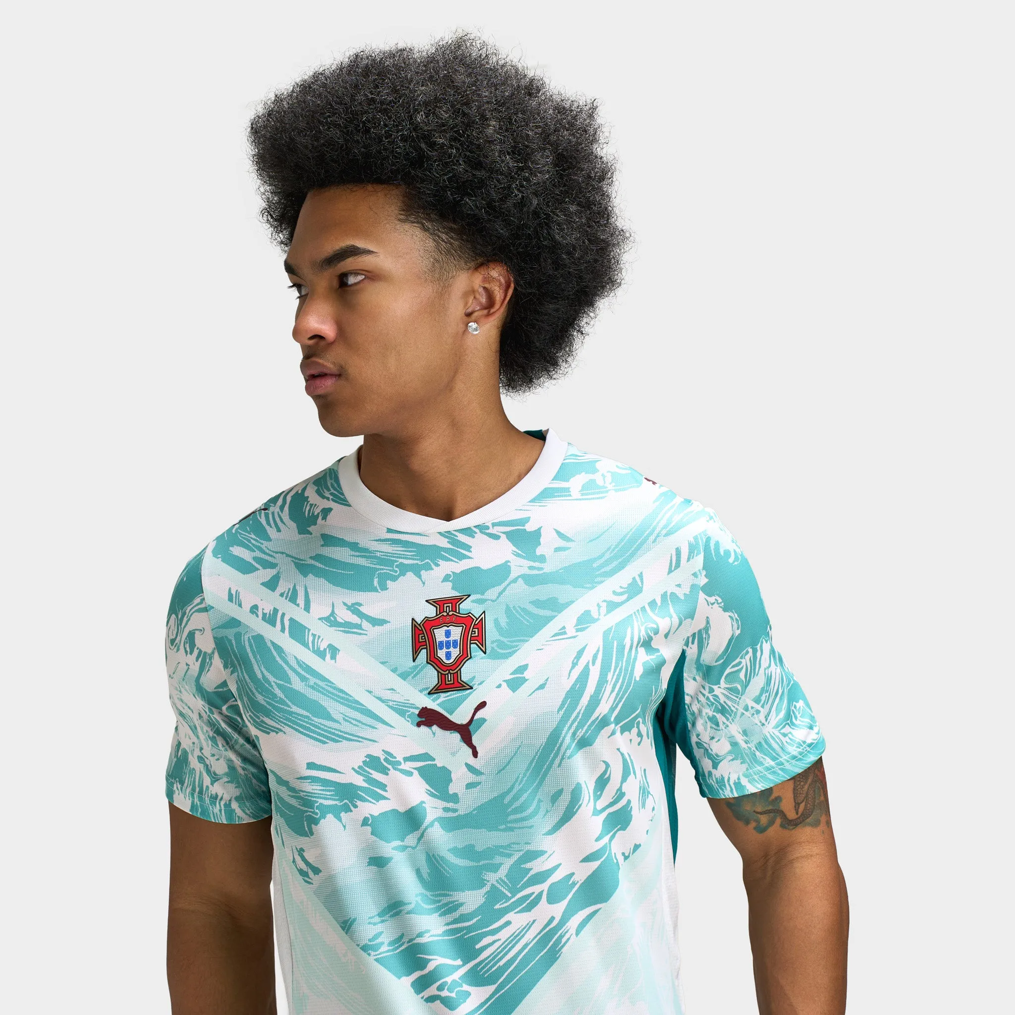 PUMA FPF Away Jersey Replica (Portugal) / White sold by JD Sports product image thumbnail 3