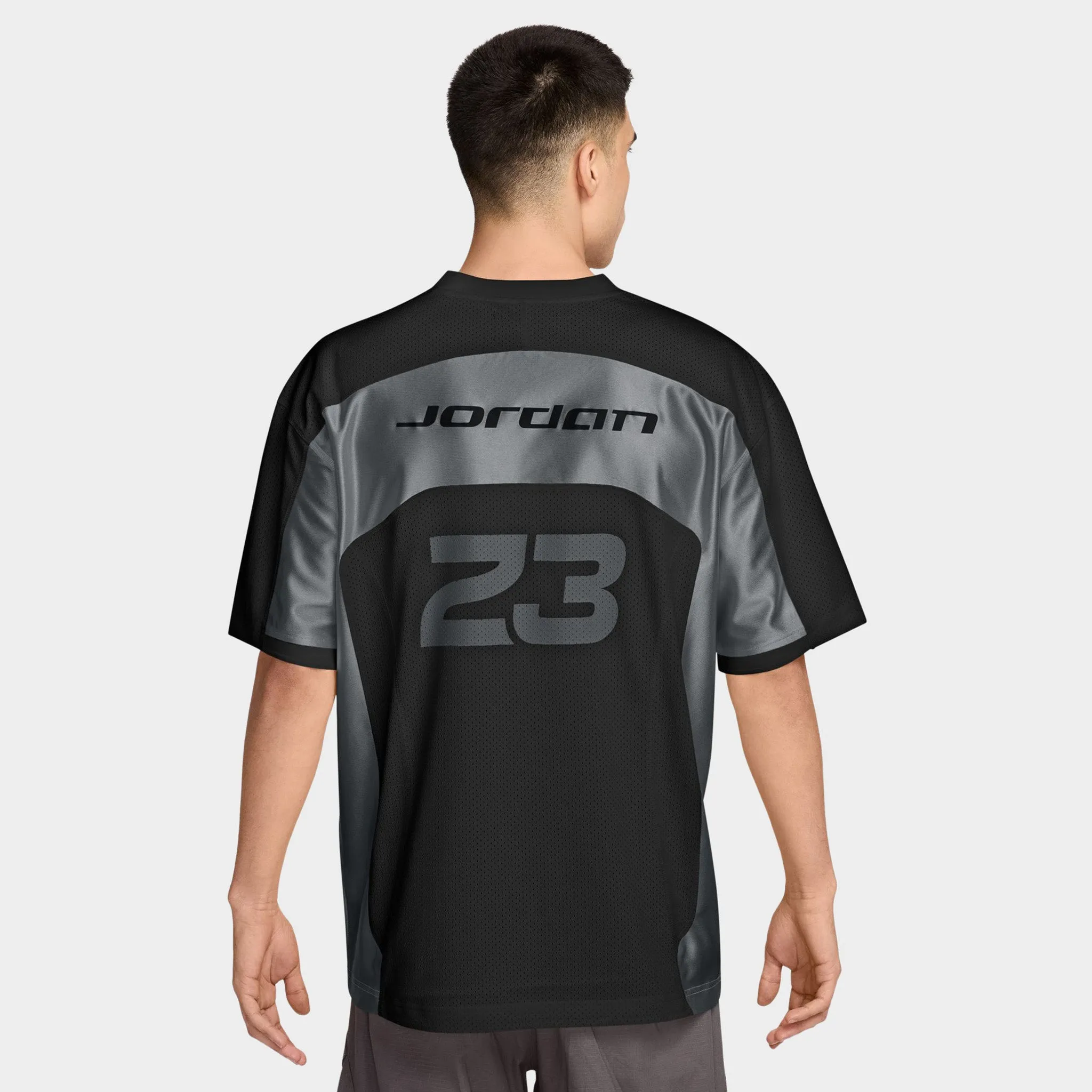 Jordan Flight Men's Short-Sleeve Jersey Black / Iron Grey - University Grey sold by JD Sports product image thumbnail 2