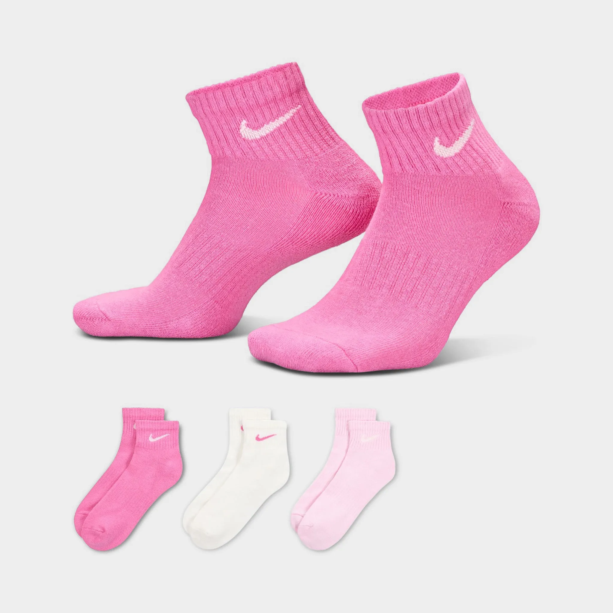 Nike Everyday Cushioned Ankle Socks (3P)/ Multi sold by JD Sports product image thumbnail 3