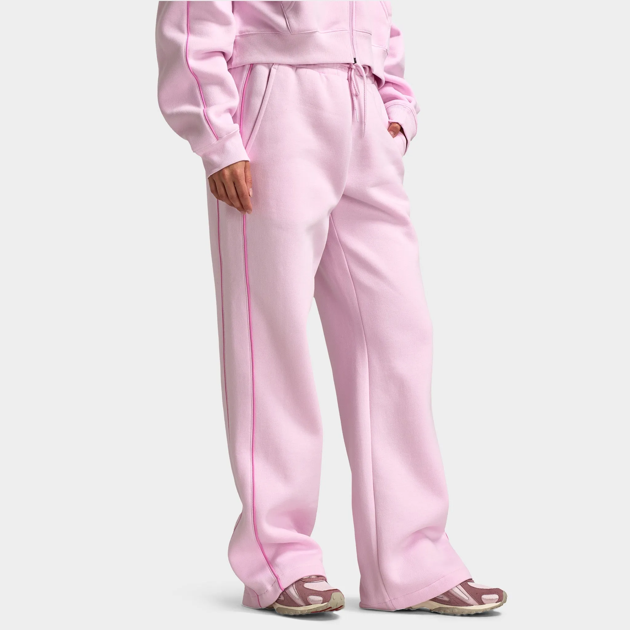 New Balance Women's Piping Straight Leg Joggers / Light Raspberry sold by JD Sports product image thumbnail 3