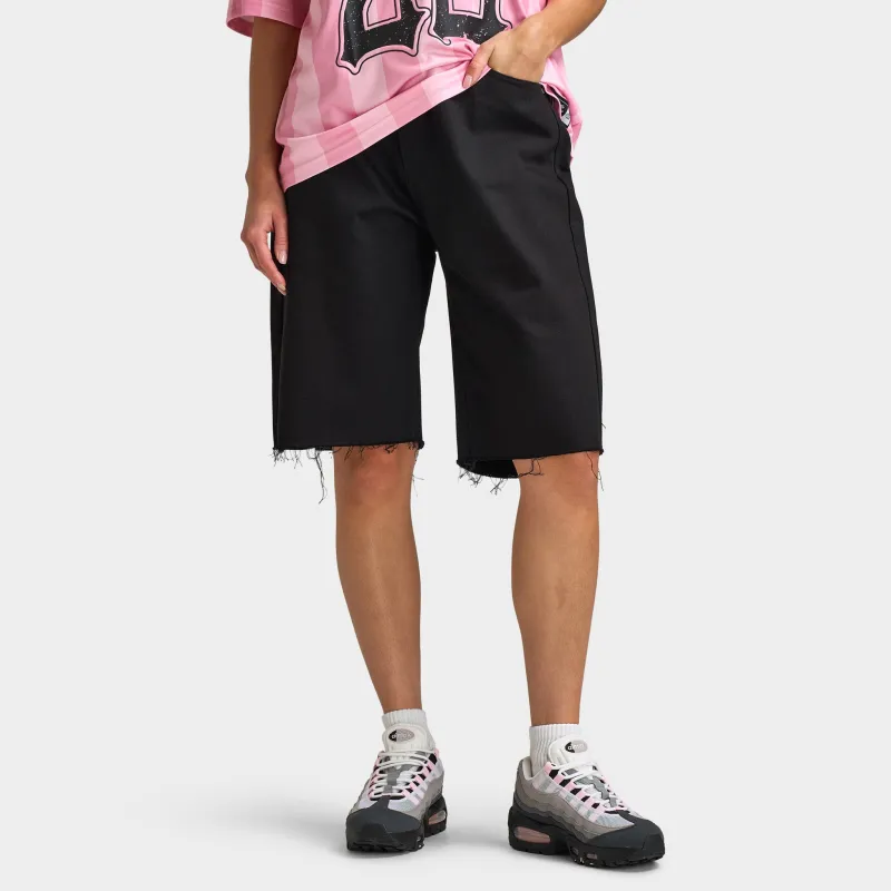 Supply & Demand Bleek Jort / Washed Black Denim made by JD Sports