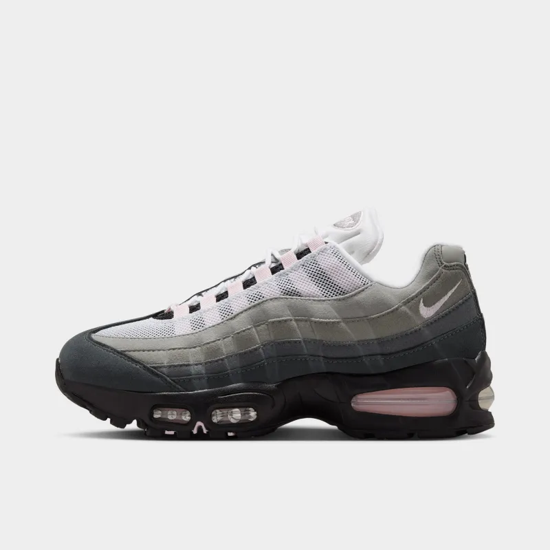 Nike Women's Air Max 95 OG Black / Pink Foam - White made by Nike