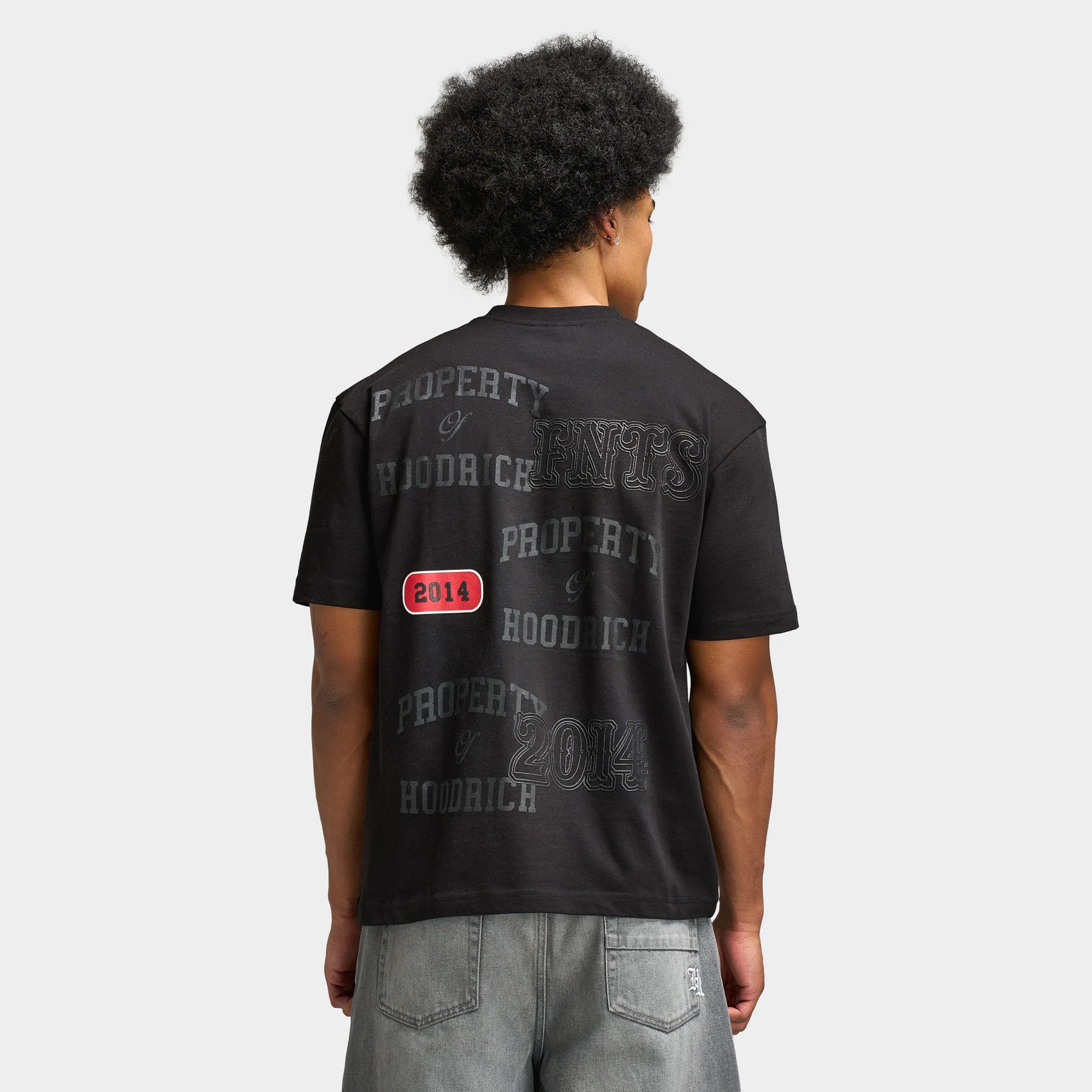 Hoodrich Varsity Oversized T-Shirt / Black sold by JD Sports product image thumbnail 2