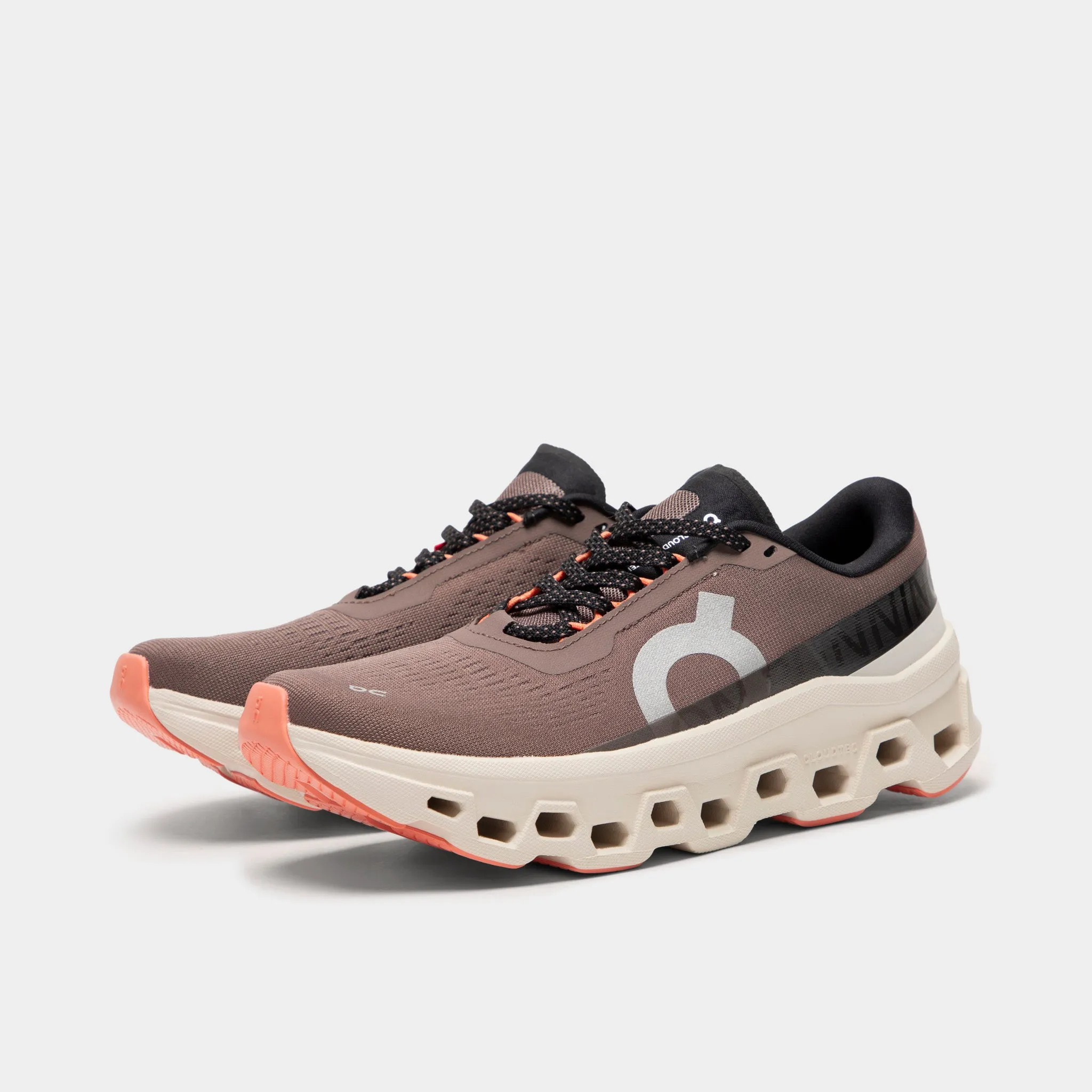 On Women's Cloudmonster 1 Ash / Sunstone sold by JD Sports product image thumbnail 2