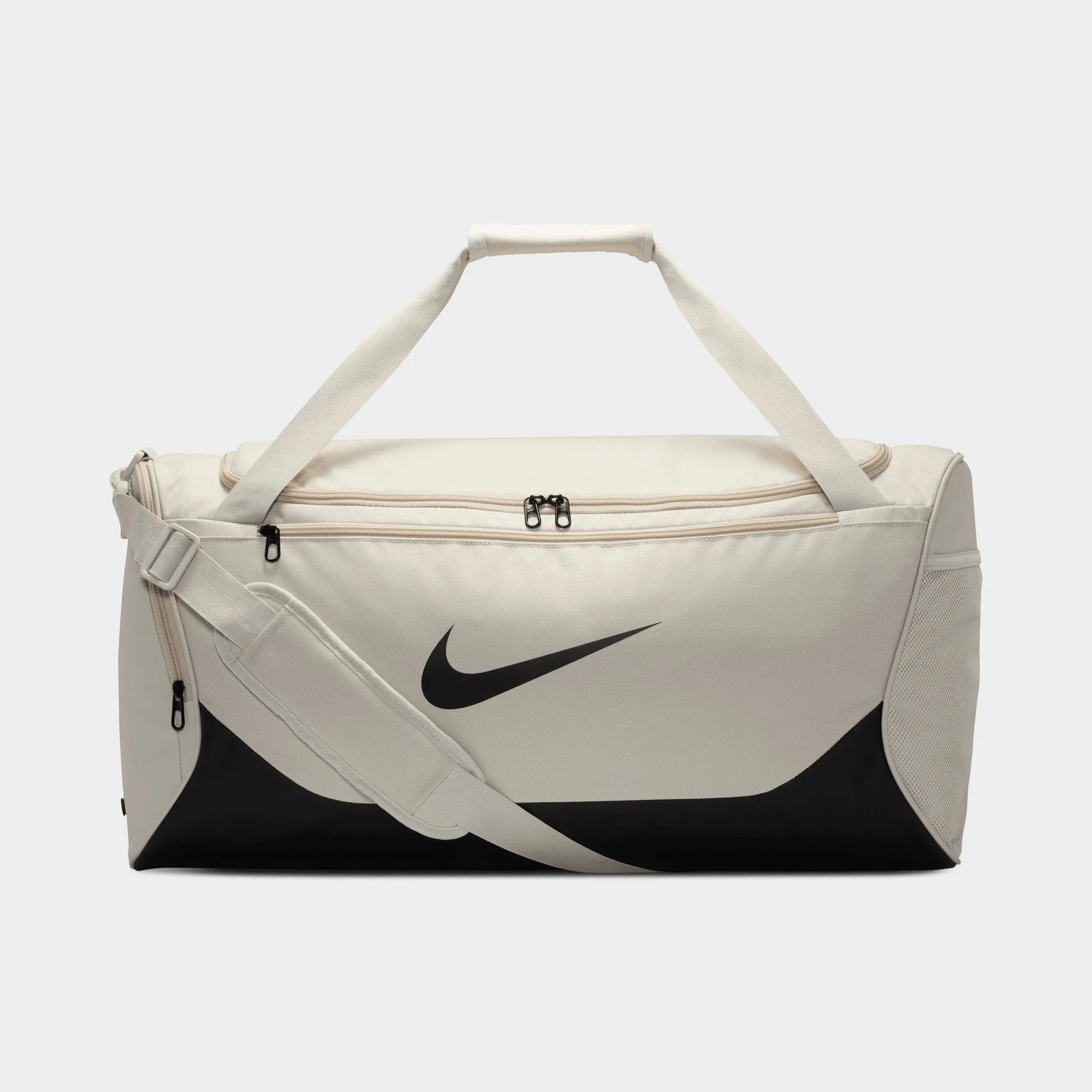 Nike Brasilia Medium Duffel Bag X Light Bone / Black sold by JD Sports