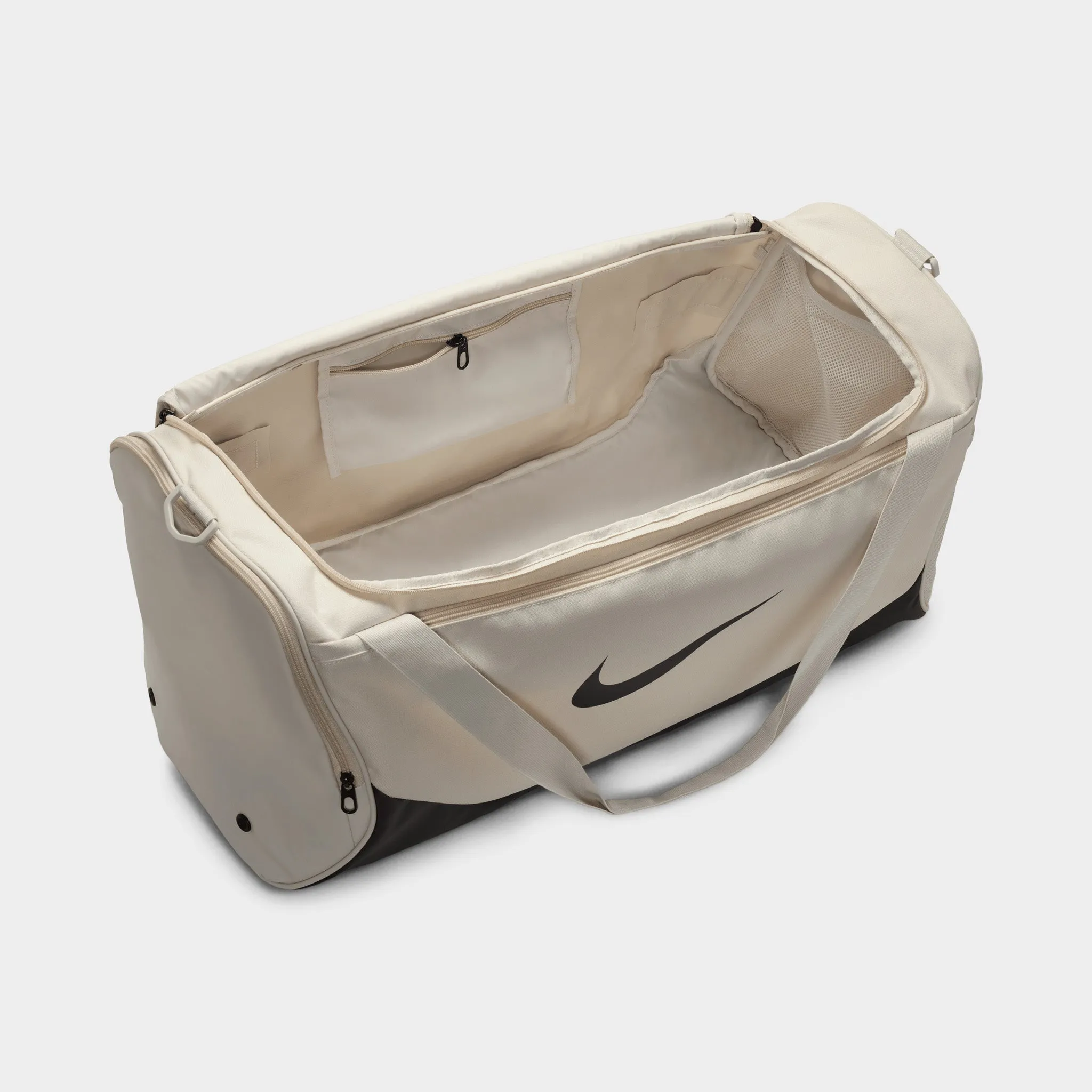 Nike Brasilia Medium Duffel Bag X Light Bone / Black sold by JD Sports product image thumbnail 3
