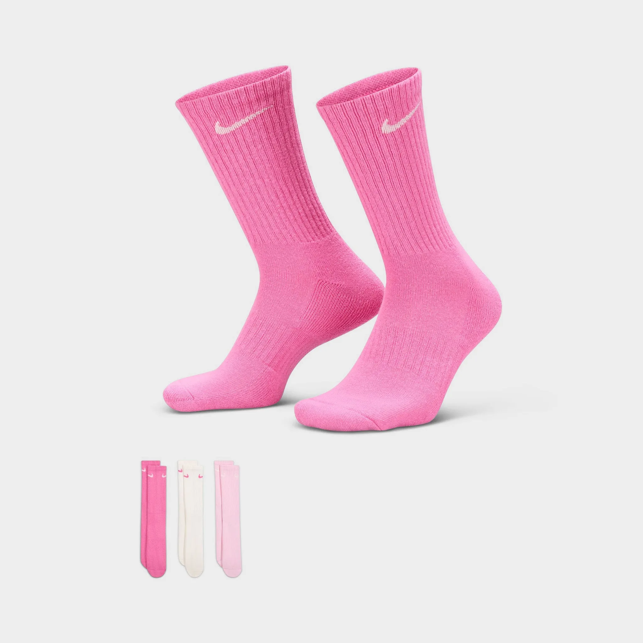 Nike Everyday Cushioned Crew Socks (3P) / Multi sold by JD Sports