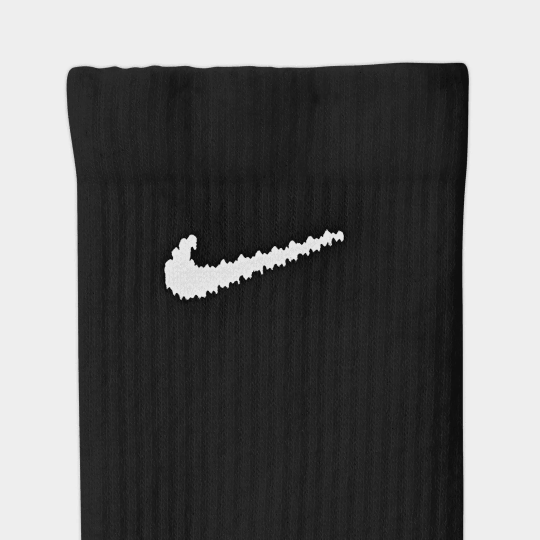 Nike Everyday Elevated Crew Socks (6-Pack) Black / White sold by JD Sports product image thumbnail 3