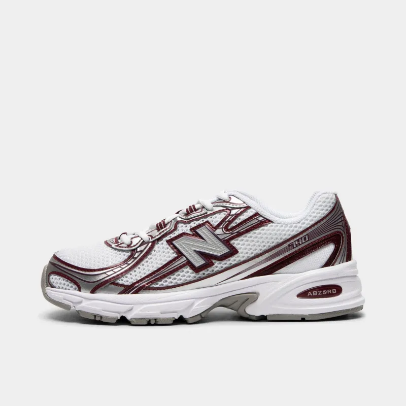 New Balance Men's 740 Burgundy / White made by New Balance