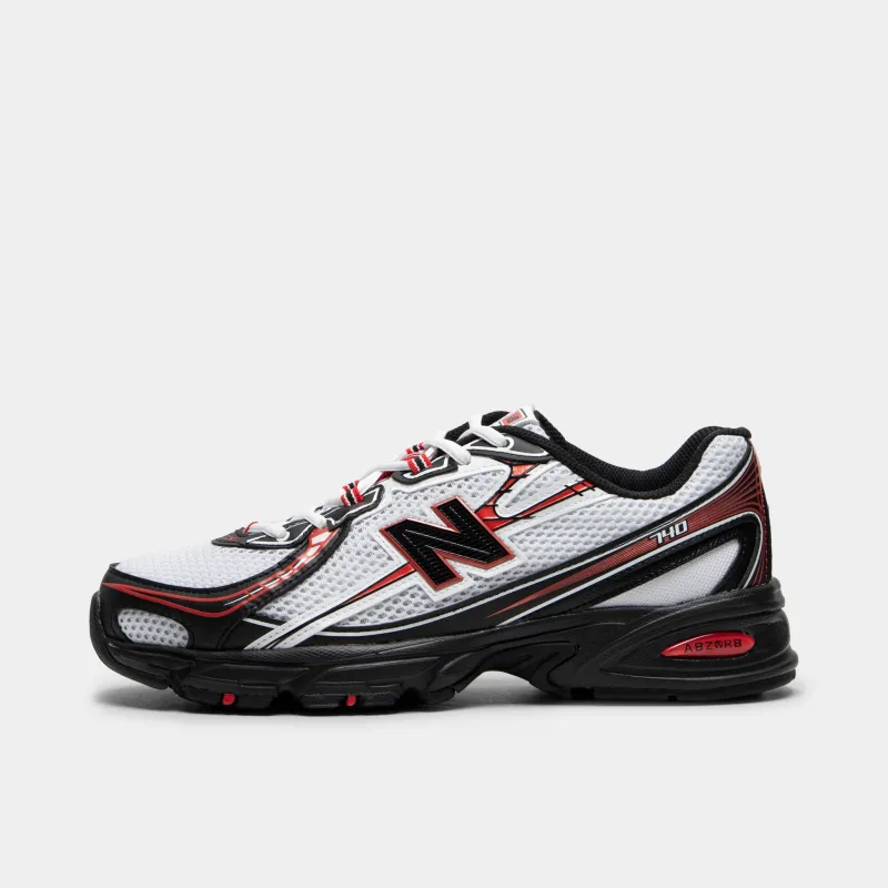 New Balance 740 White / Black - Red made by New Balance
