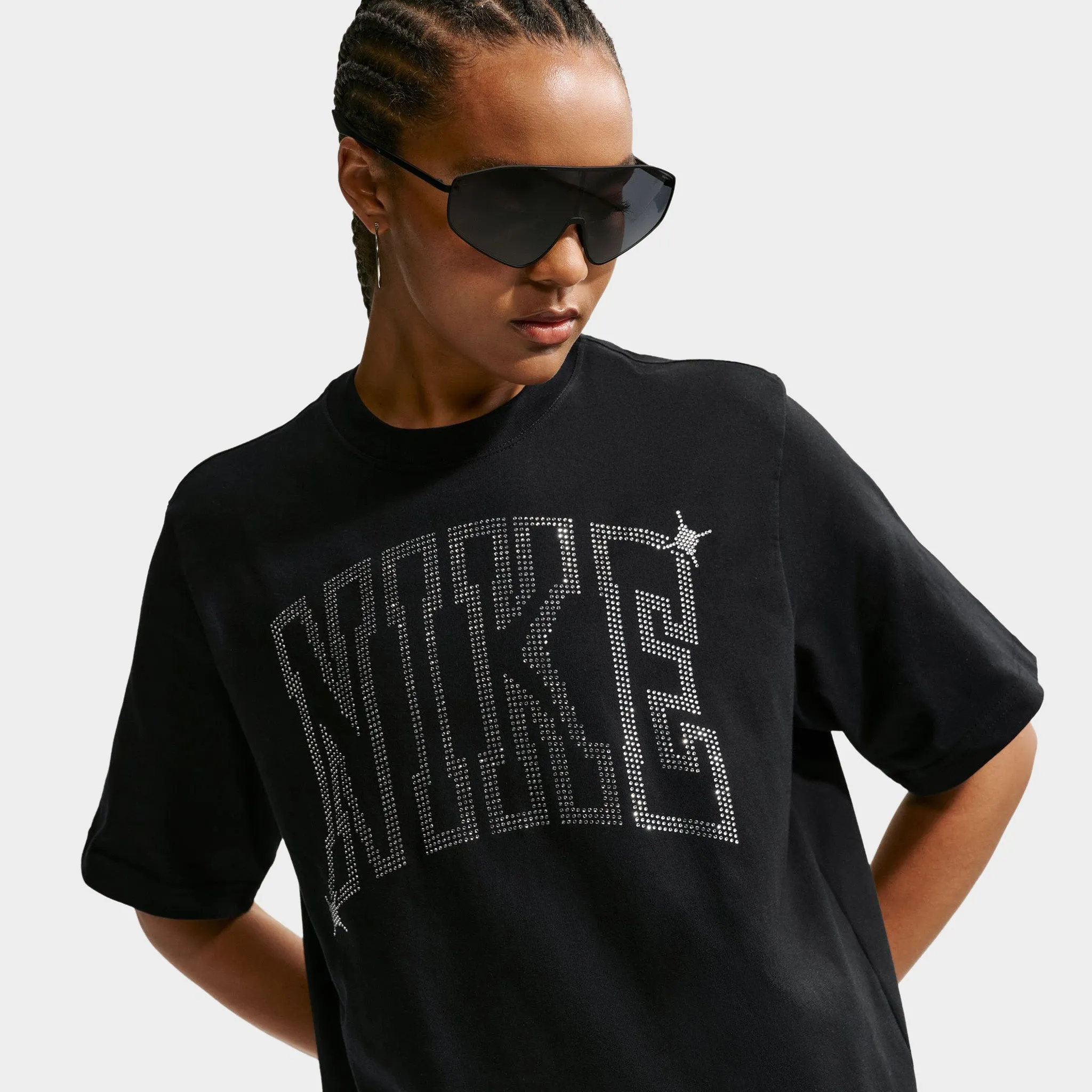Nike Sportswear Women's Classic Boxy ST7 T-Shirt / Black sold by JD Sports product image thumbnail 2