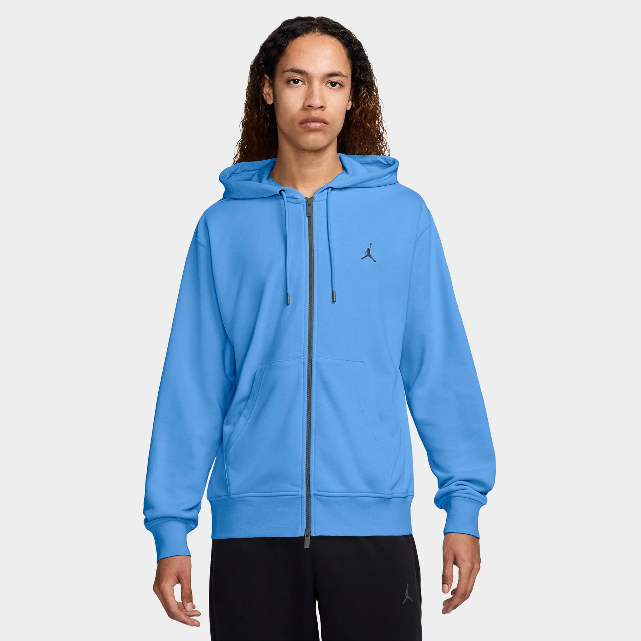 Jordan Brooklyn Fleece Fullzip Hoodie / University Blue sold by JD Sports