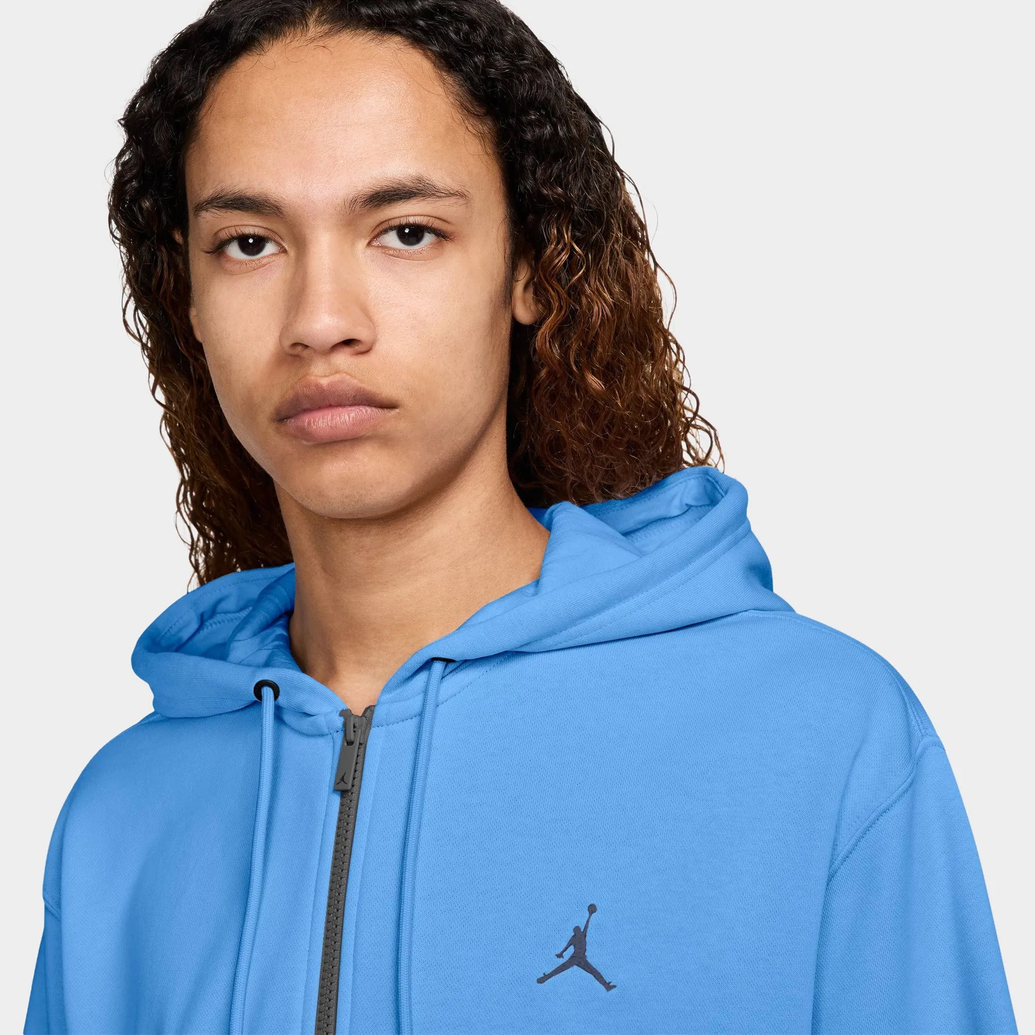 Jordan Brooklyn Fleece Fullzip Hoodie / University Blue sold by JD Sports product image thumbnail 3