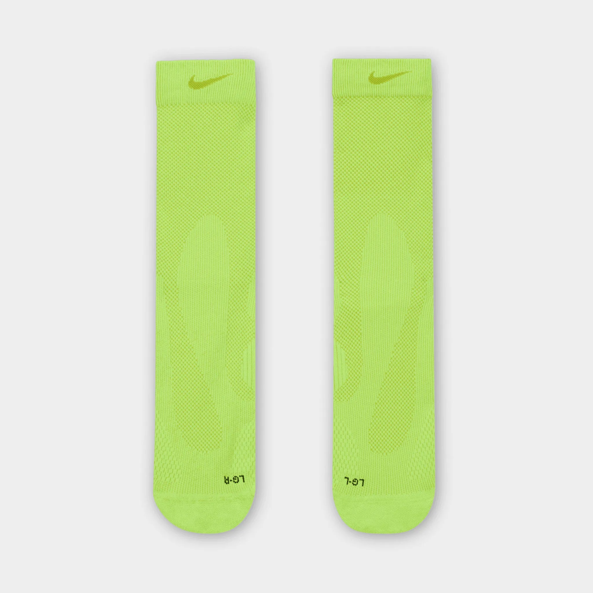 Nike Lightweight Run Crew Socks (1Pair) Volt / Bright Cactus sold by JD Sports product image thumbnail 2