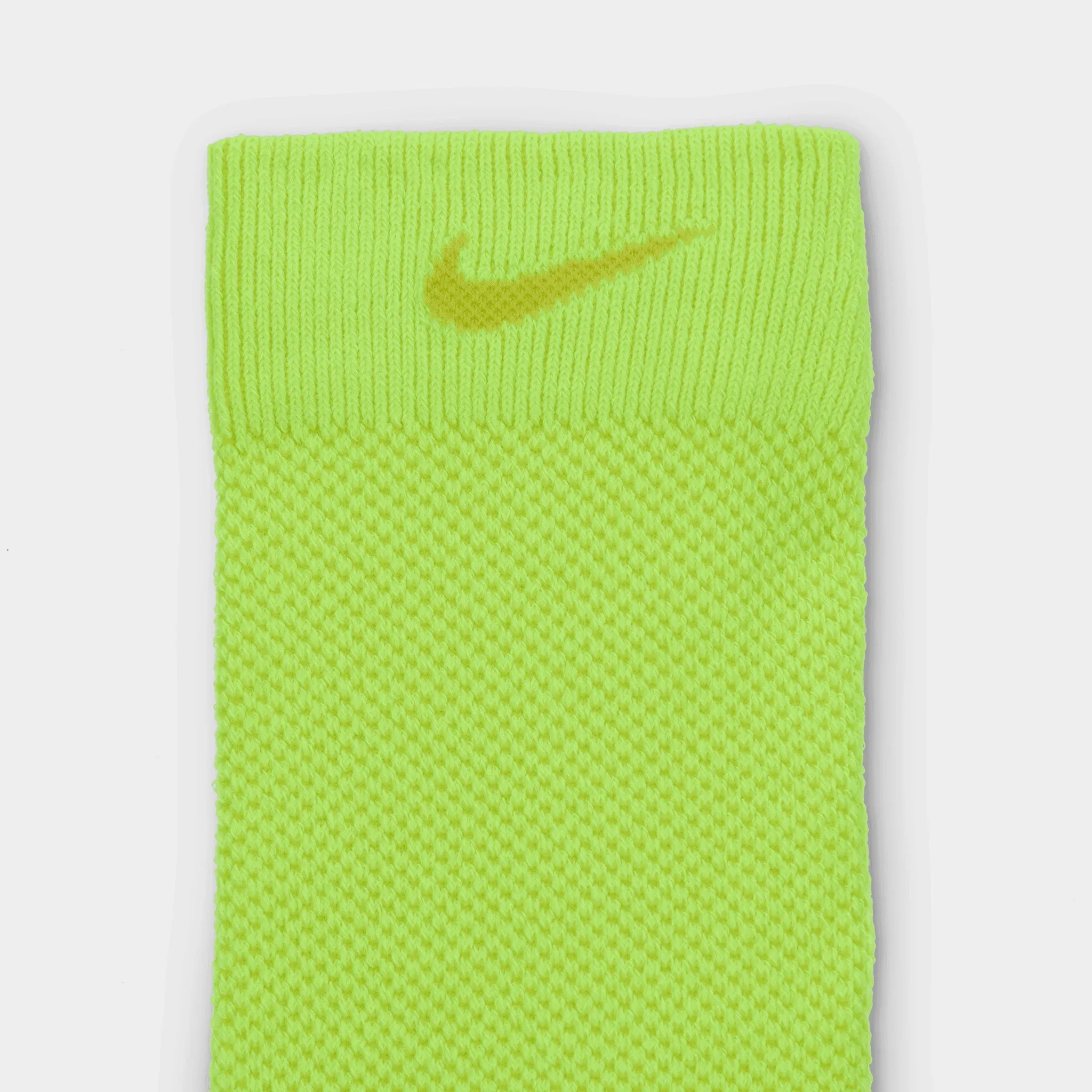 Nike Lightweight Run Crew Socks (1Pair) Volt / Bright Cactus sold by JD Sports product image thumbnail 3