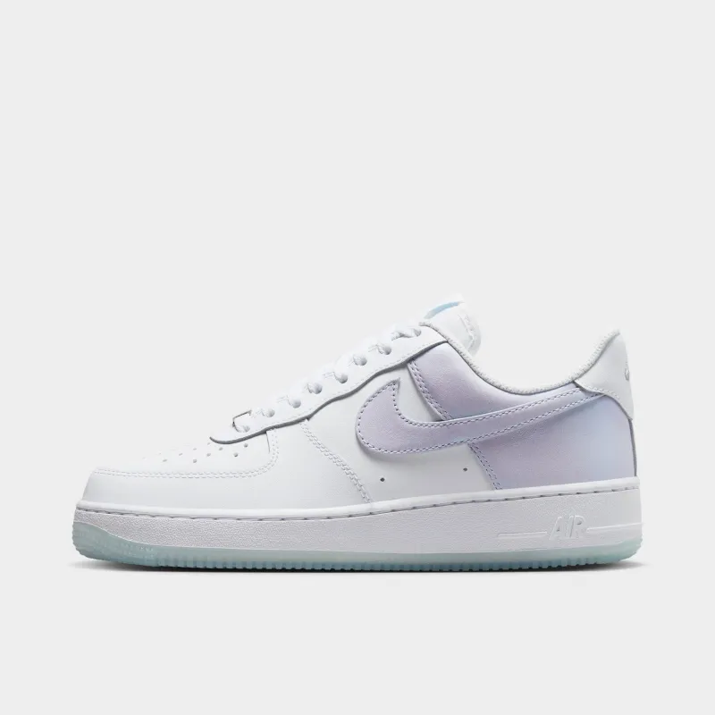 Nike Women's Air Force 1 White / White - Blue Tint made by Nike