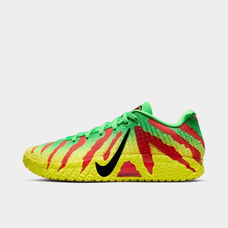 Nike Ja 3 "Explorer" Green Spark / Black - University Red made by Nike