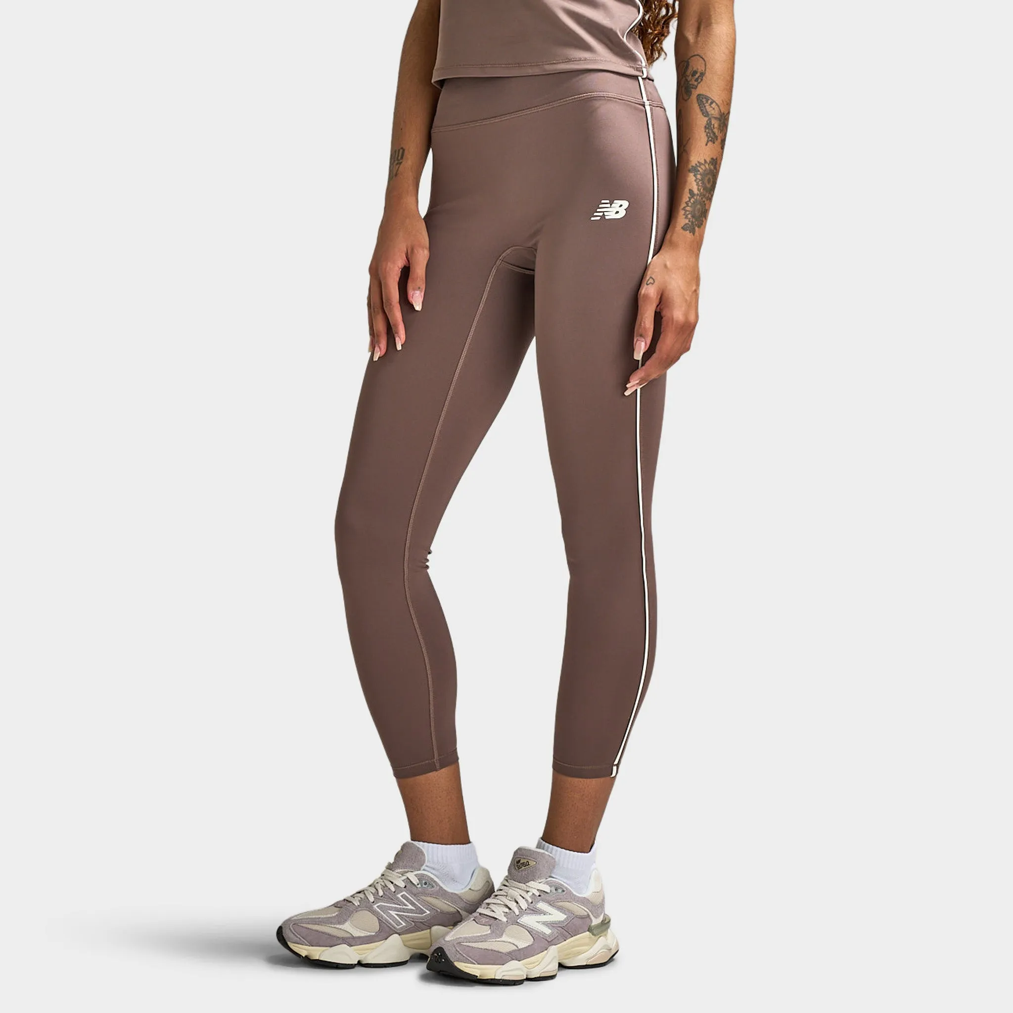 New Balance Piping Legging Cortado / Sea Salt sold by JD Sports product image thumbnail 2