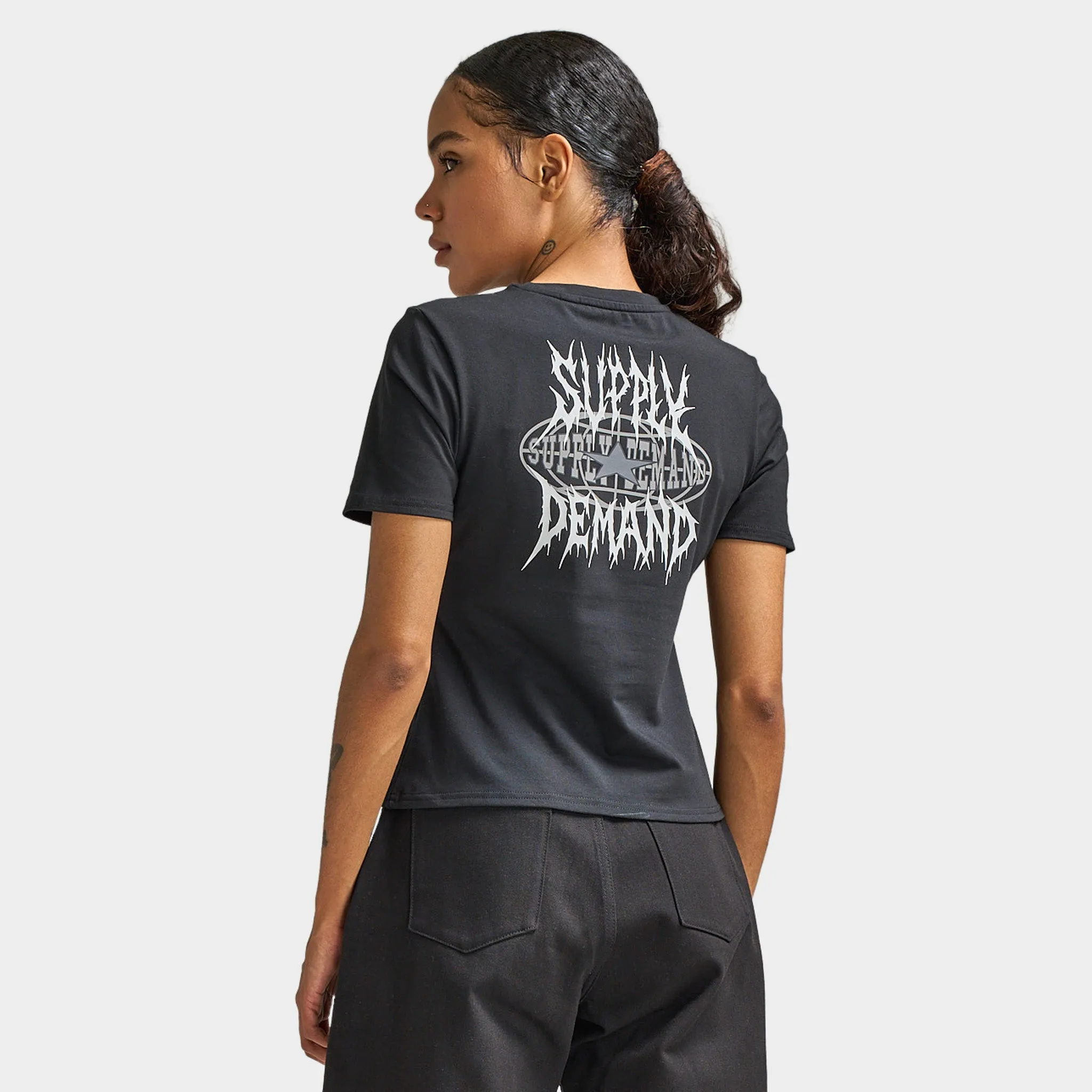 Supply & Demand Gothick T-Shirt / Black sold by JD Sports product image thumbnail 2