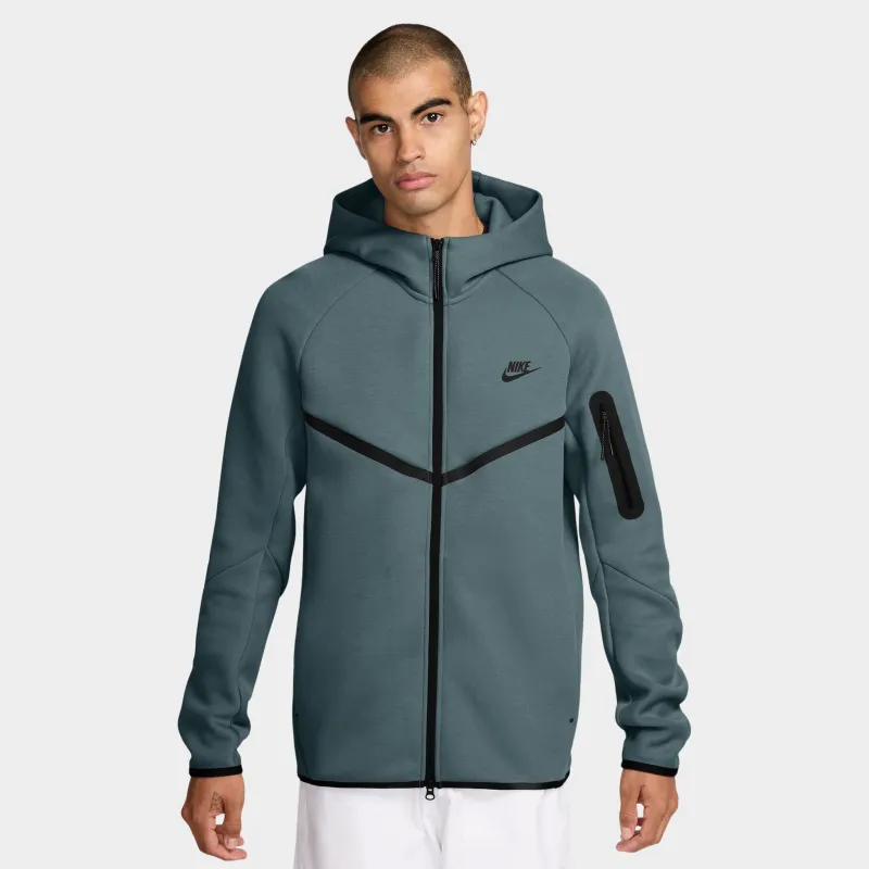 Nike Tech Fleece Full-Zip Hoodie Mineral Slate / Black made by Nike
