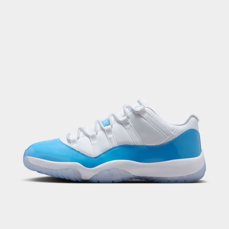 Jordan 11 Retro Low White / University Blue - Black made by Jordan