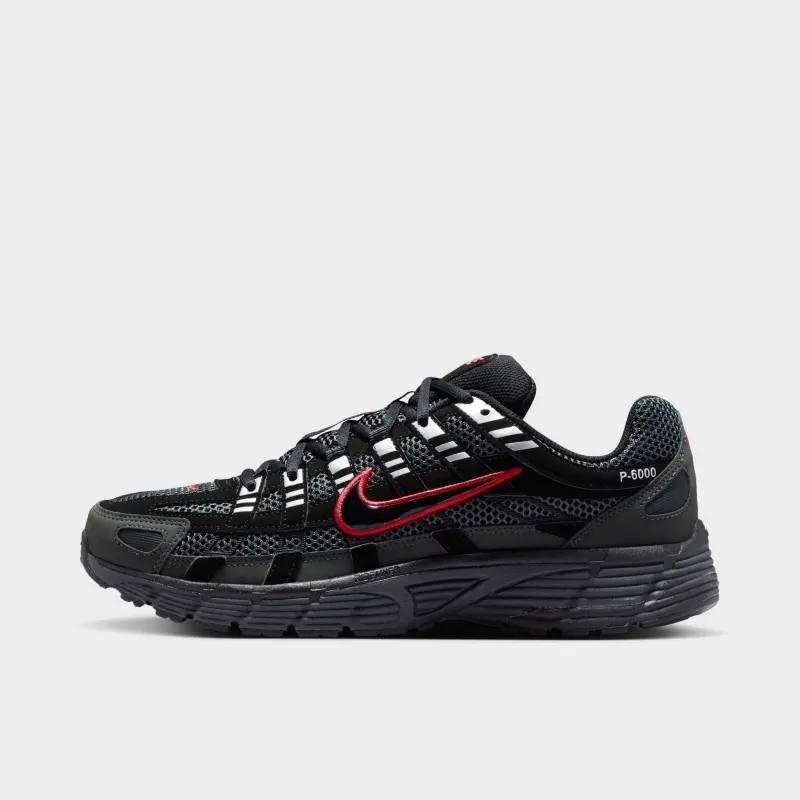 Nike P-6000 Dark Smoke Grey / Black - Metallic Silver made by Nike