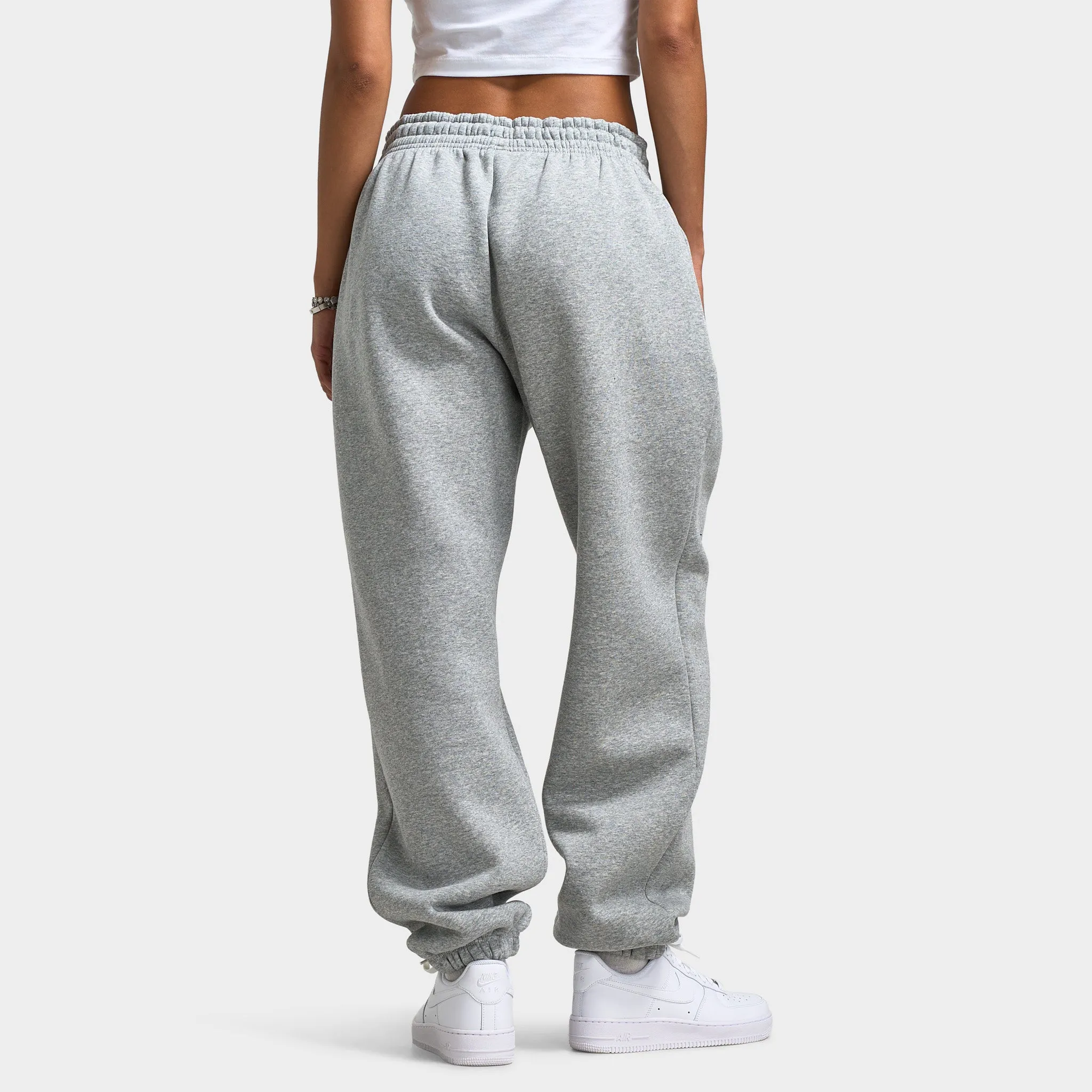 Nike Sportswear Women's Phoenix High-Waisted Oversized Sweatpants Dark Grey Heather / Sail sold by JD Sports product image thumbnail 2