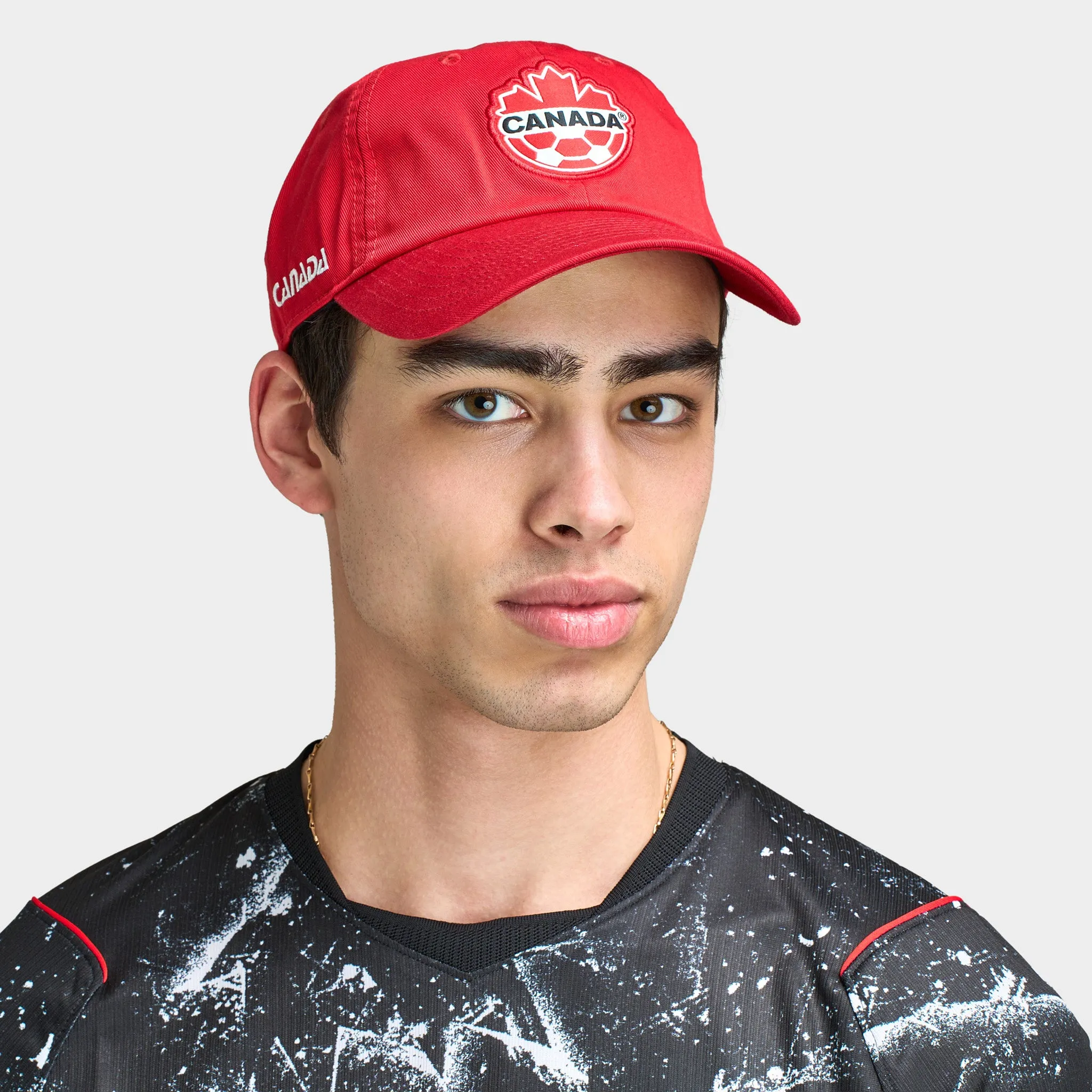 Nike Canada Club Color Block Cap / University Red sold by JD Sports