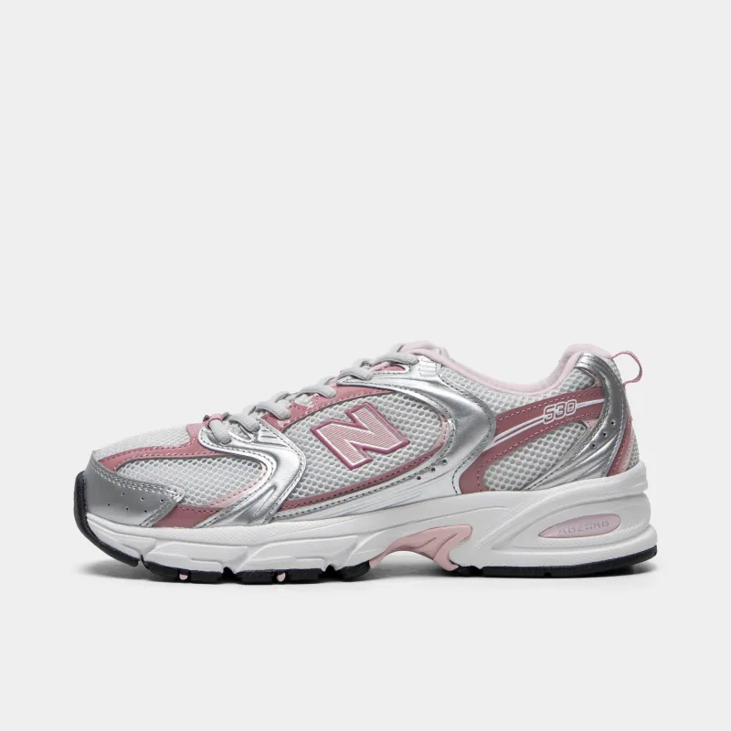 New Balance 530 Silver Metallic / Rosewood made by New Balance
