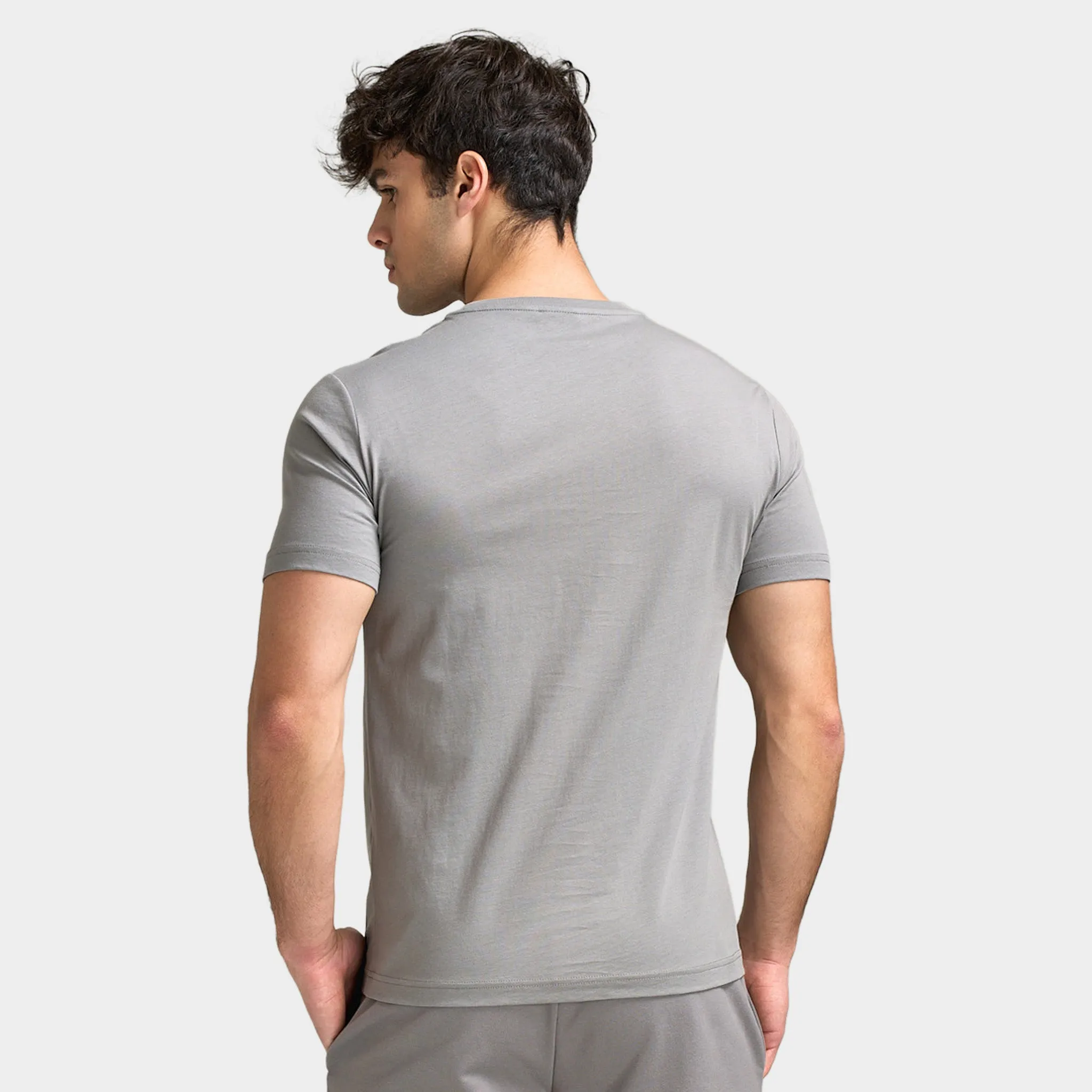 EA7 Gold Chest Logo Tee / Grey sold by JD Sports product image thumbnail 2
