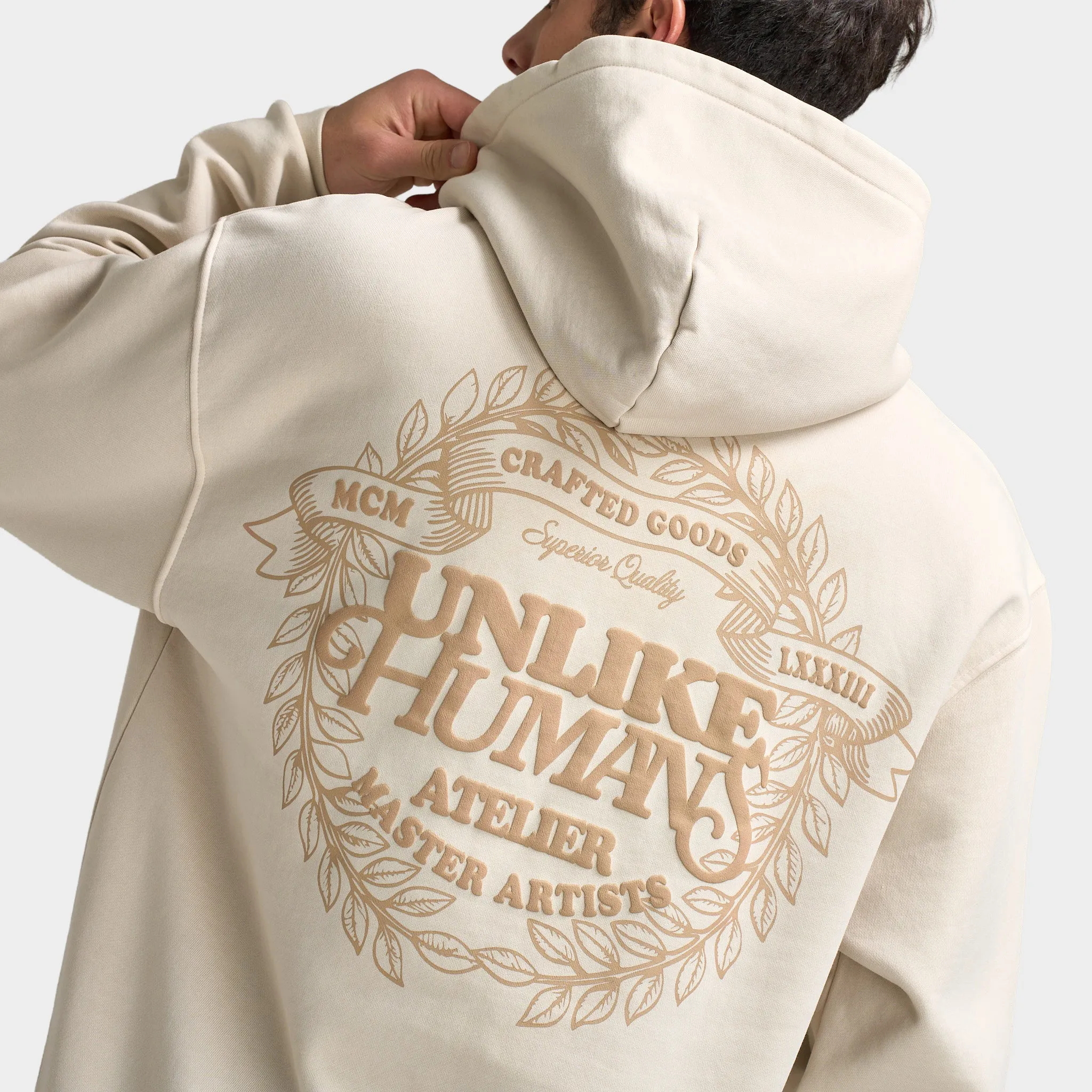 Unlike Humans Atelier Hoodie / Tofu sold by JD Sports product image thumbnail 3