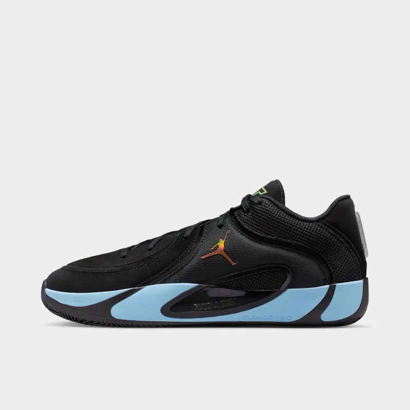 Jordan Tatum 4 Black / Ice Blue made by Jordan