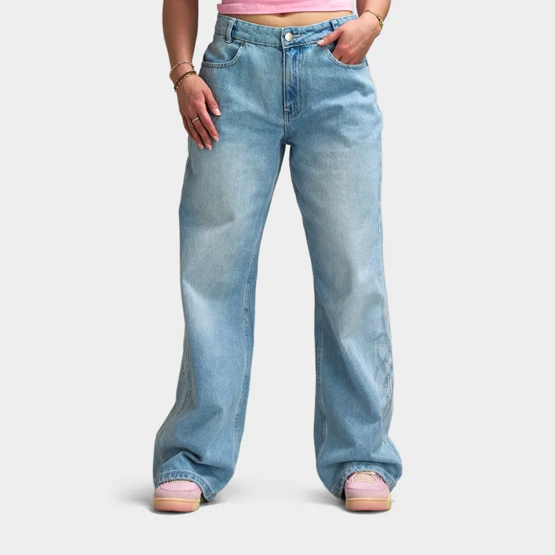 Hoodrich Luz Wide Leg Jeans / Blue made by Hoodrich