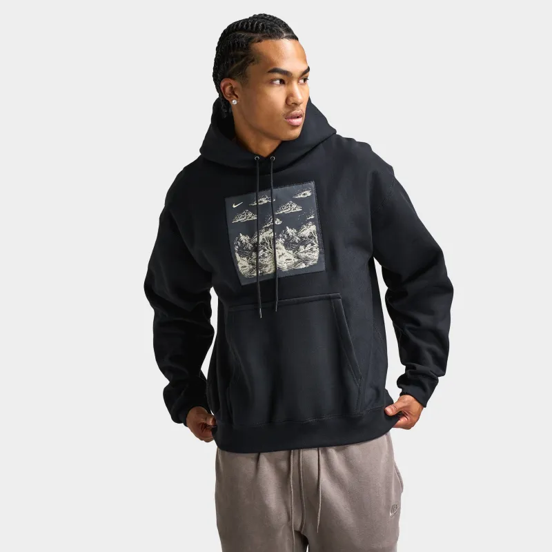 Nike Solo Swoosh Fleece Hoodie / Black made by Nike