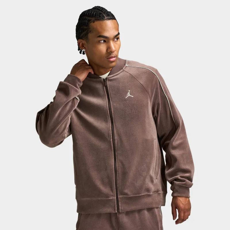 Jordan Men's Brooklyn Track Jacket / Brown made by Jordan