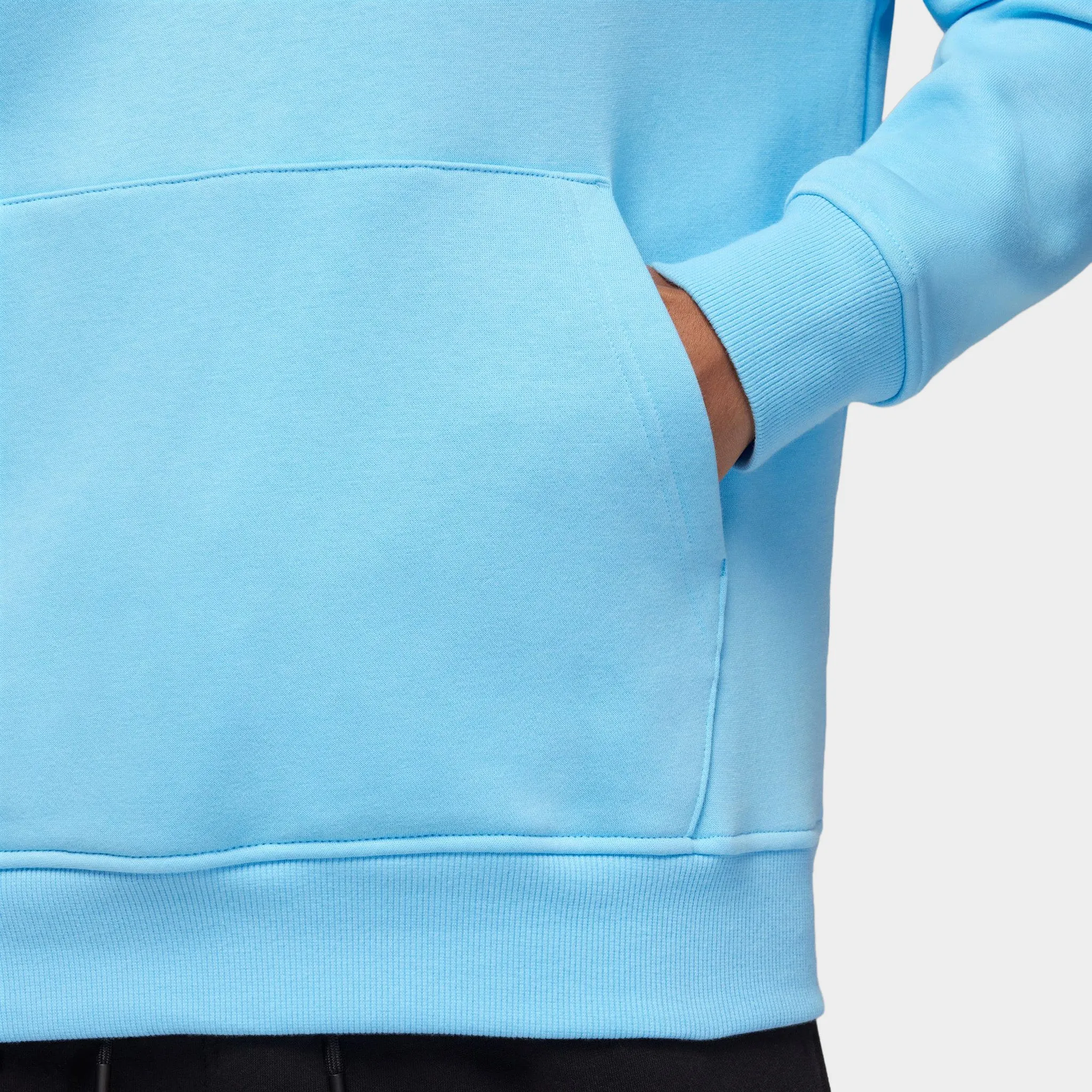 Jordan Brooklyn Fleece Hoodie / Blue Chill sold by JD Sports product image thumbnail 5