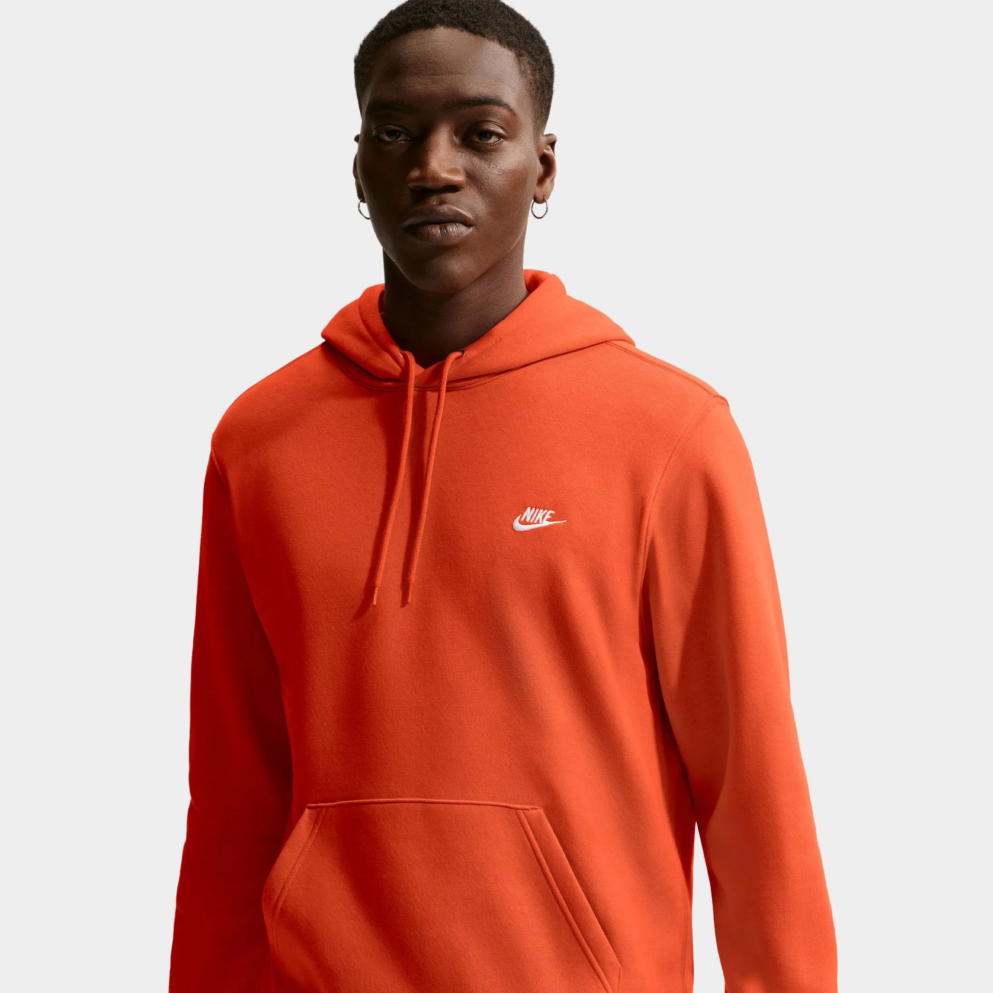 Nike Club Fleece Hoodie / Orange sold by JD Sports product image thumbnail 3