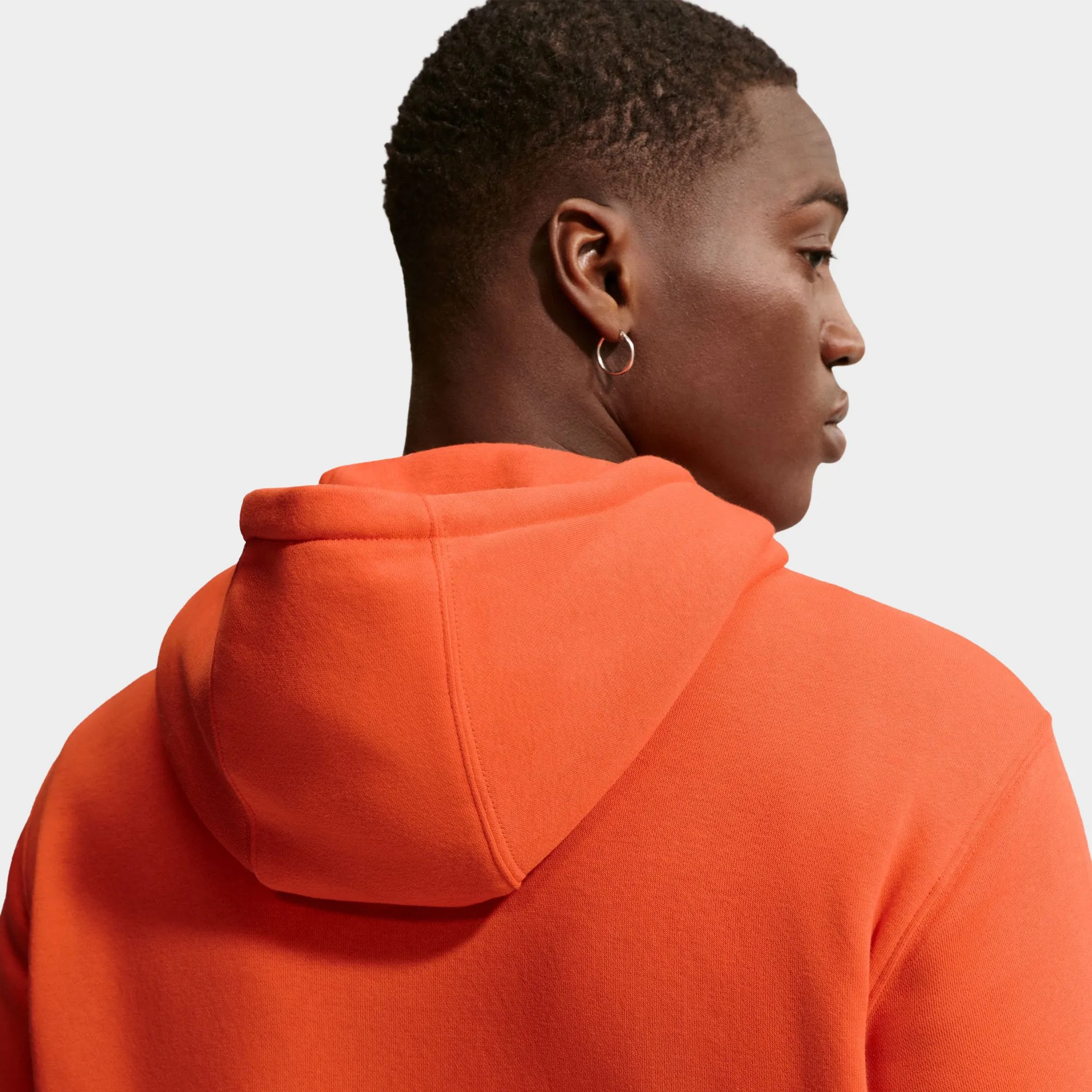 Nike Club Fleece Hoodie / Orange sold by JD Sports product image thumbnail 4