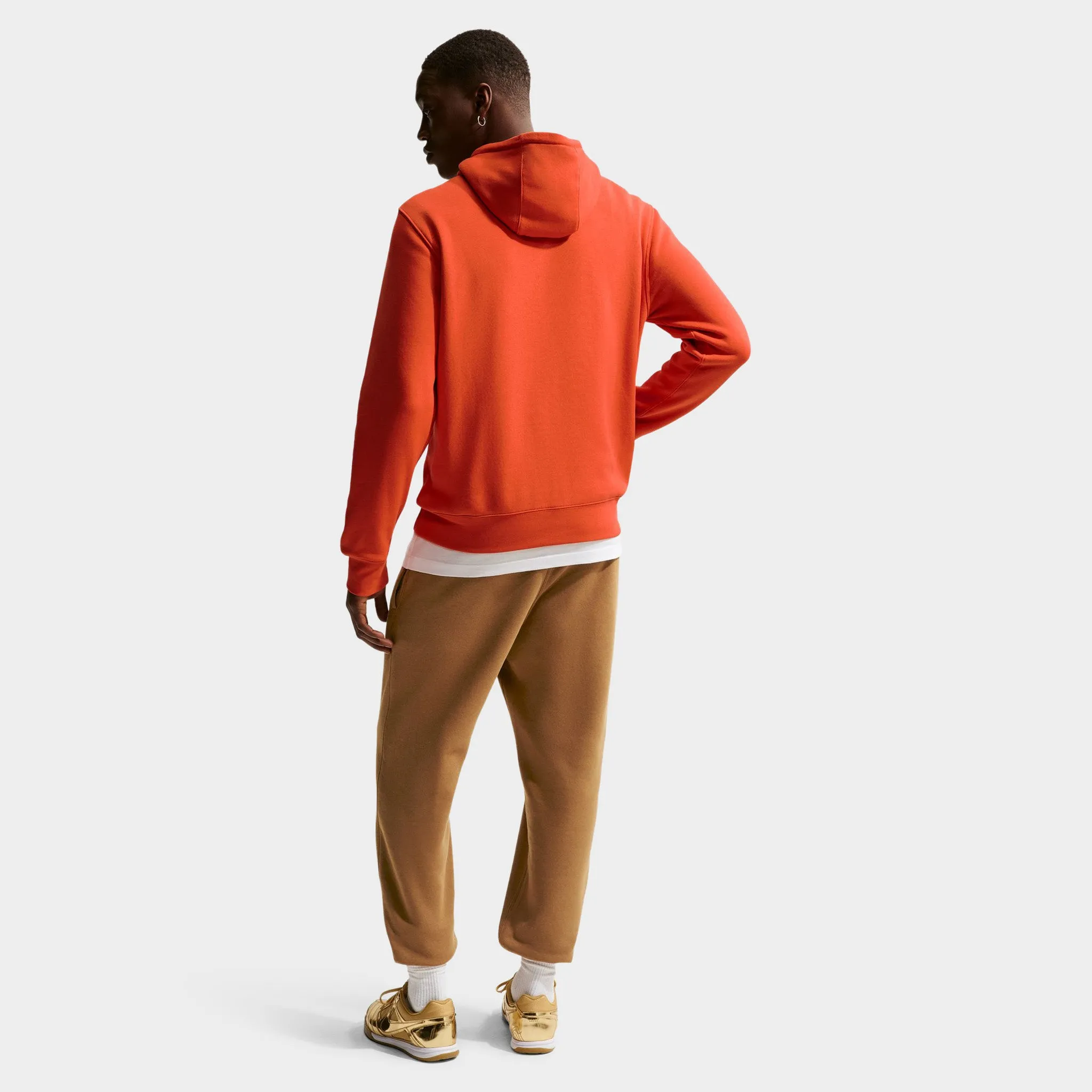 Nike Club Fleece Hoodie / Orange sold by JD Sports product image thumbnail 2