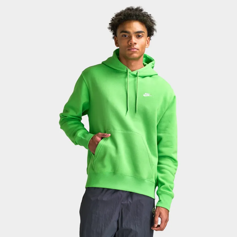 Nike Club Fleece Hoodie / Mean Green made by Nike