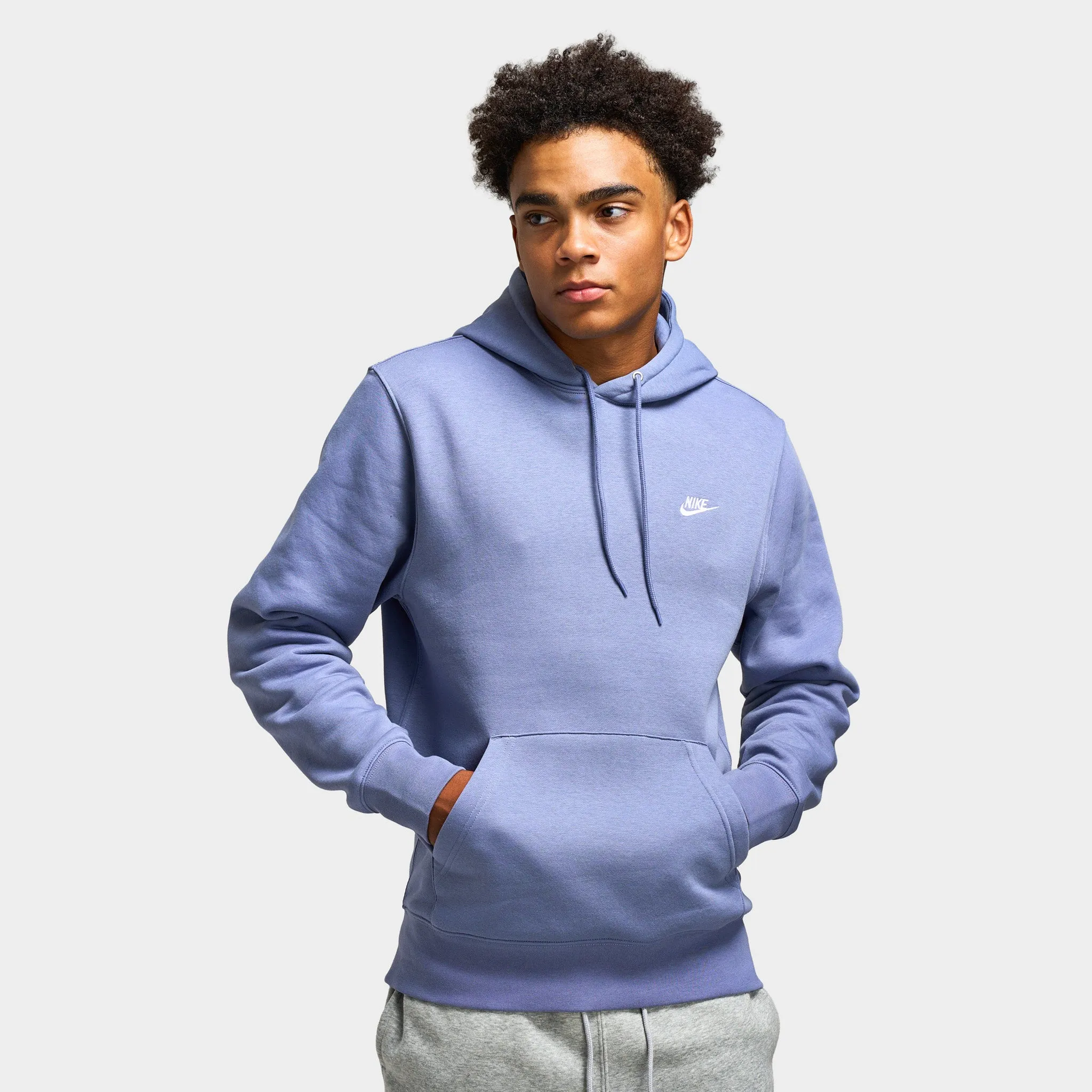 Nike Club Men's Pullover Fleece Hoodie / World Indigo sold by JD Sports product image thumbnail 3