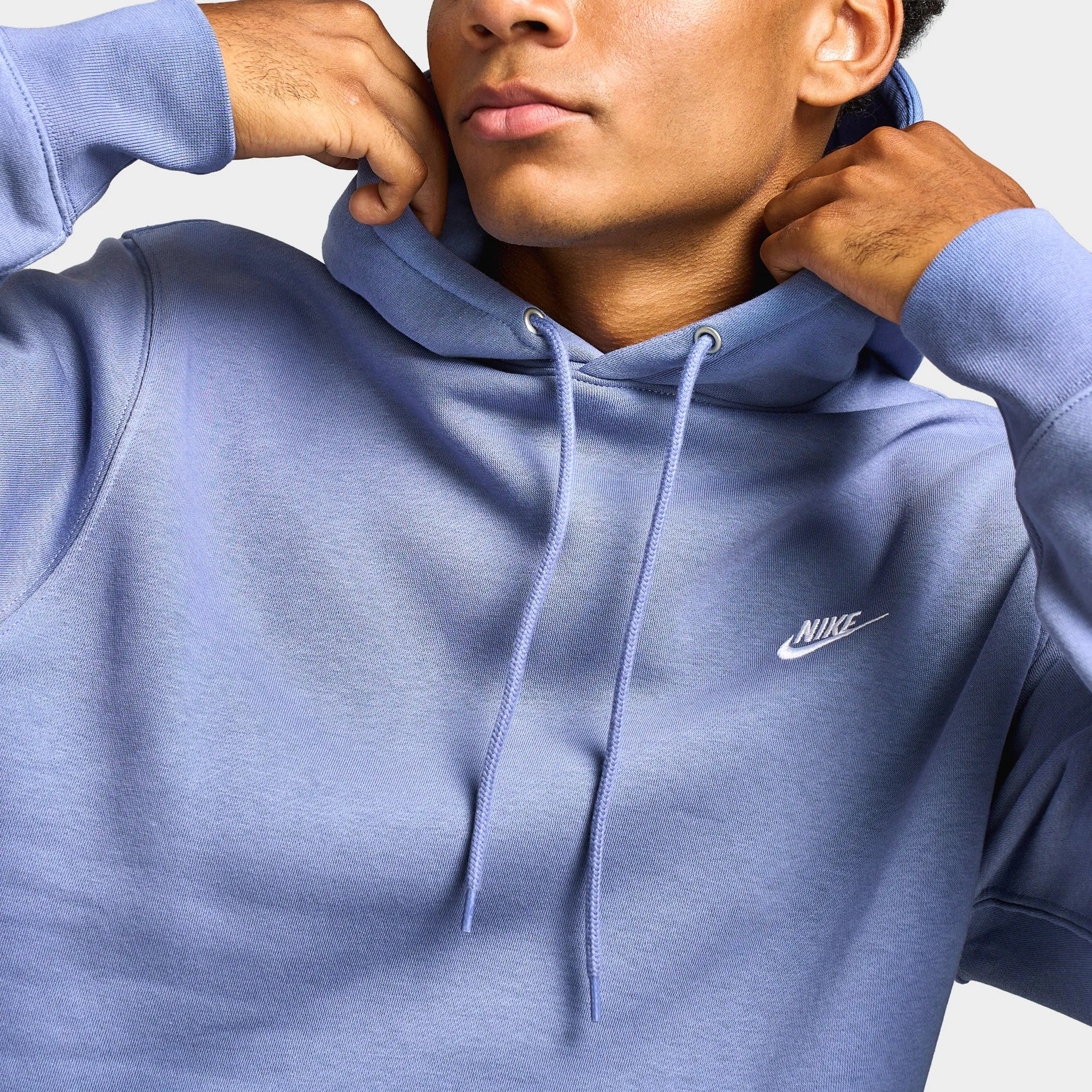 Nike Club Men's Pullover Fleece Hoodie / World Indigo sold by JD Sports product image thumbnail 4