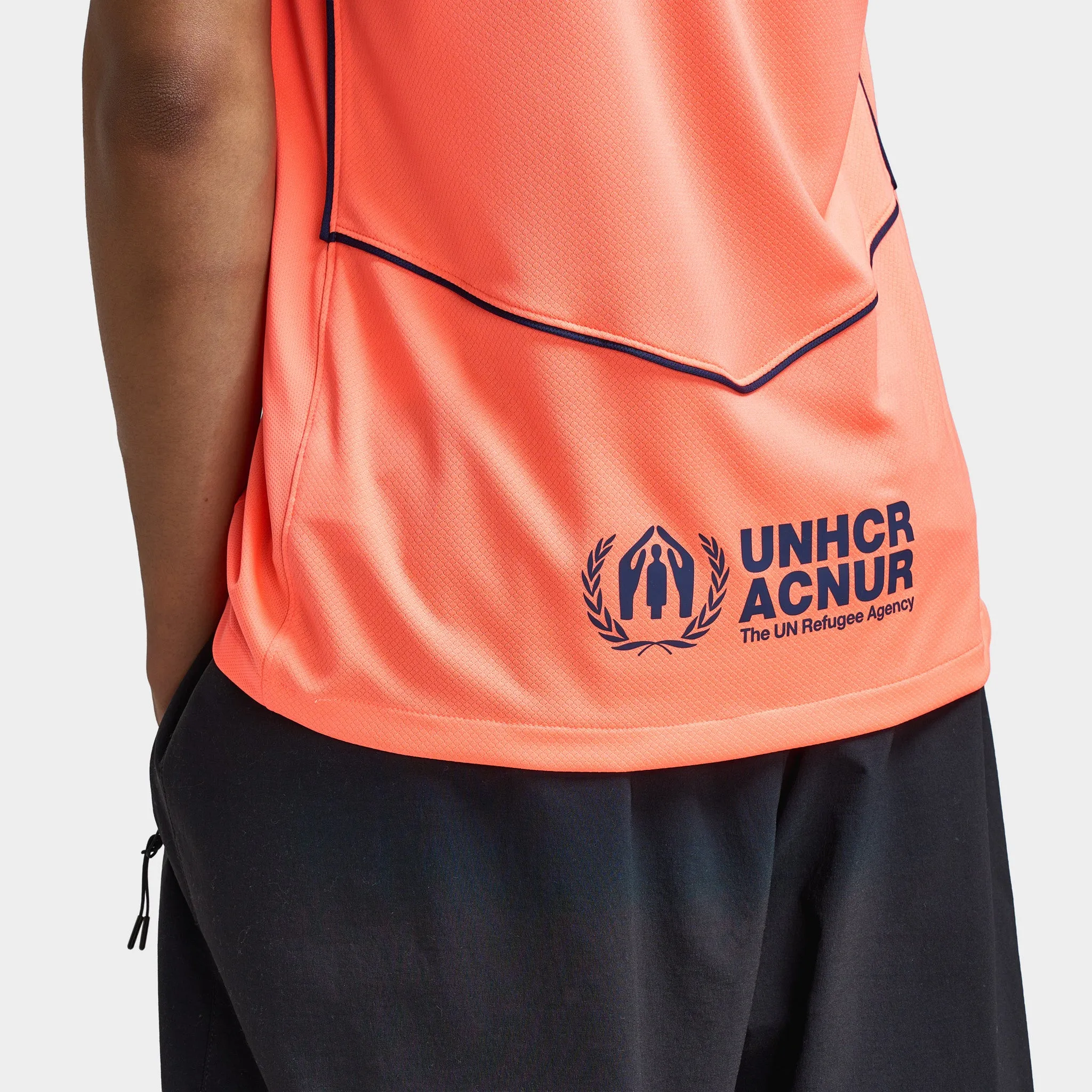 Nike FC Barcelona Dri-FIT 3R Jersey Bright Mango / Midnight Navy sold by JD Sports product image thumbnail 4