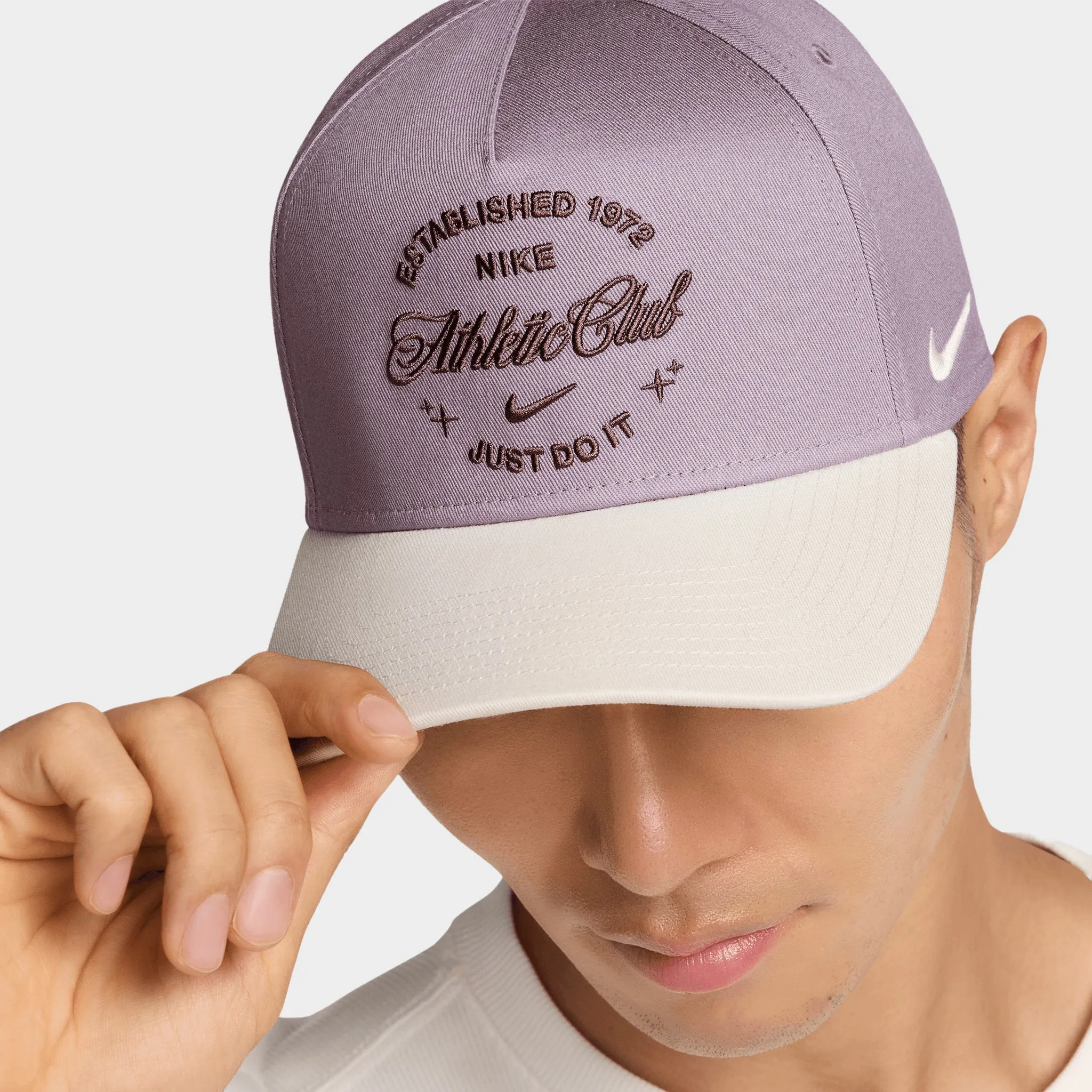 Nike Rise Cap AFrame GFX Light Violet / Pale Ivory sold by JD Sports product image thumbnail 4