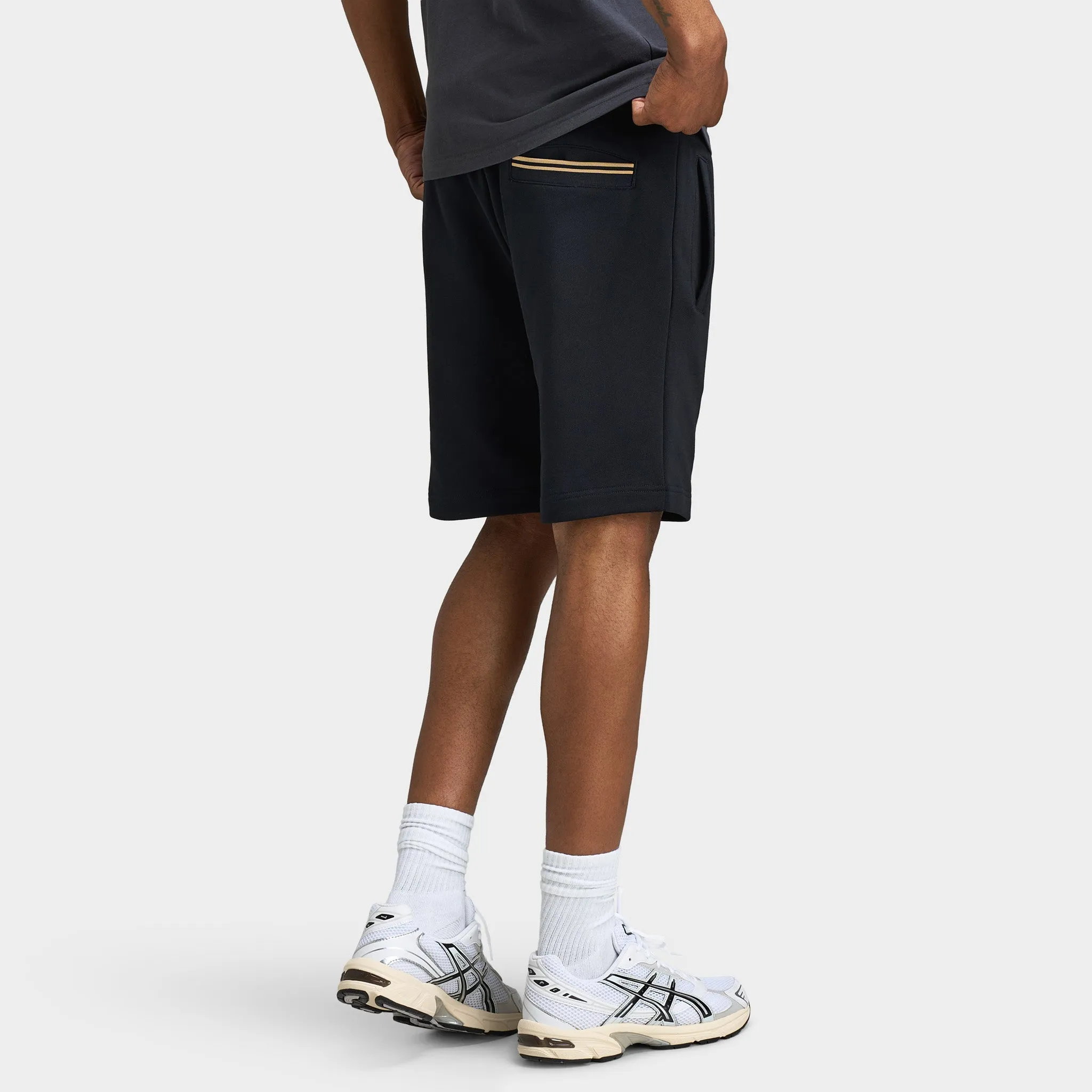 Fred Perry Classic Sweat Short Black / Warm Stone sold by JD Sports product image thumbnail 4