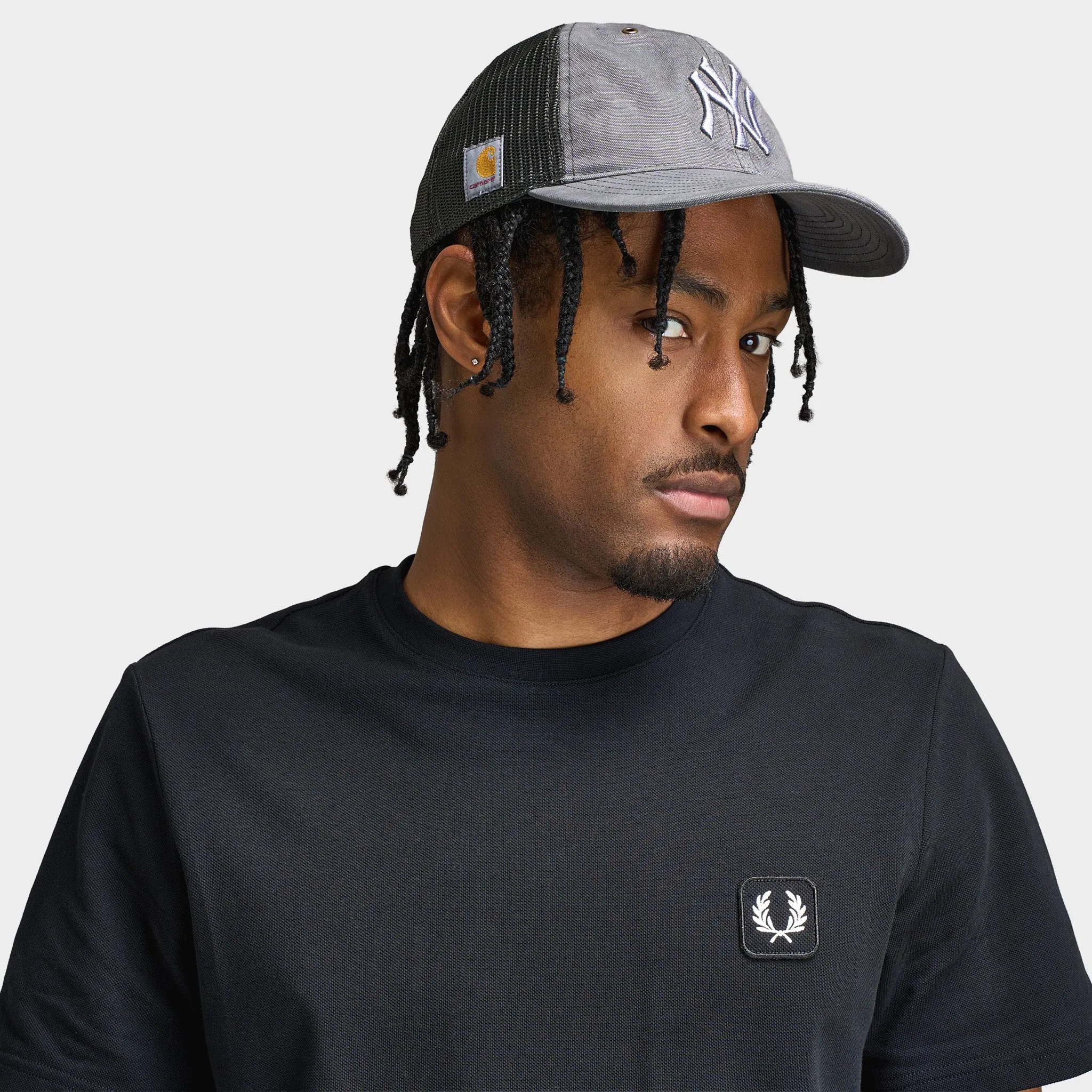 47 x Carhartt New York Yankees Dyed Trucker / Black sold by JD Sports