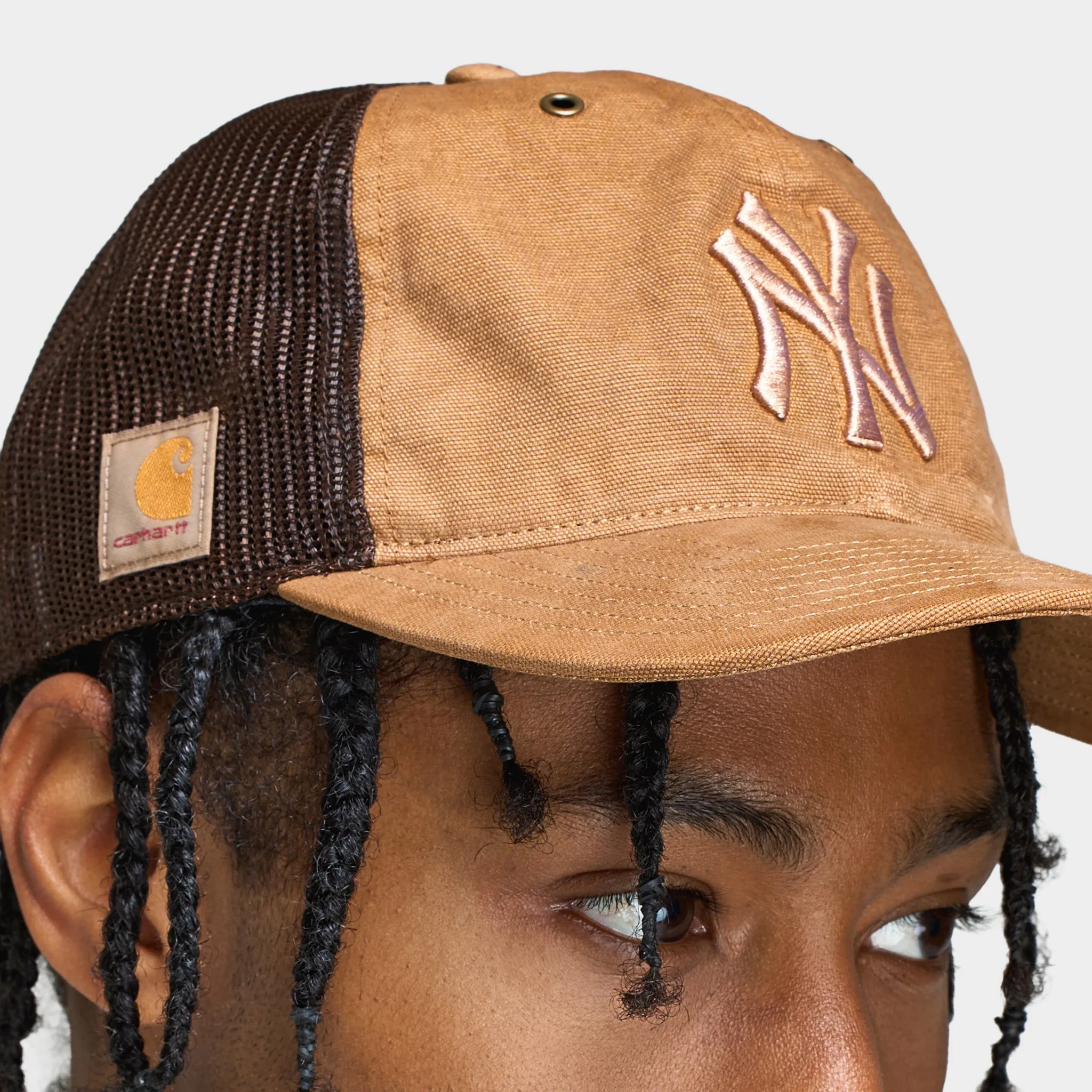 47 Brand x Carhartt New York Yankees Dyed Trucker / Brown sold by JD Sports product image thumbnail 2