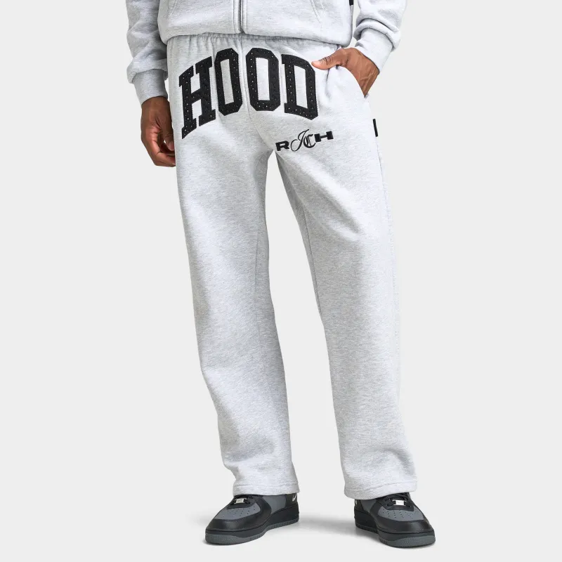 Hoodrich Captain Oversized Wide Leg Joggers / Heather Grey made by Hoodrich